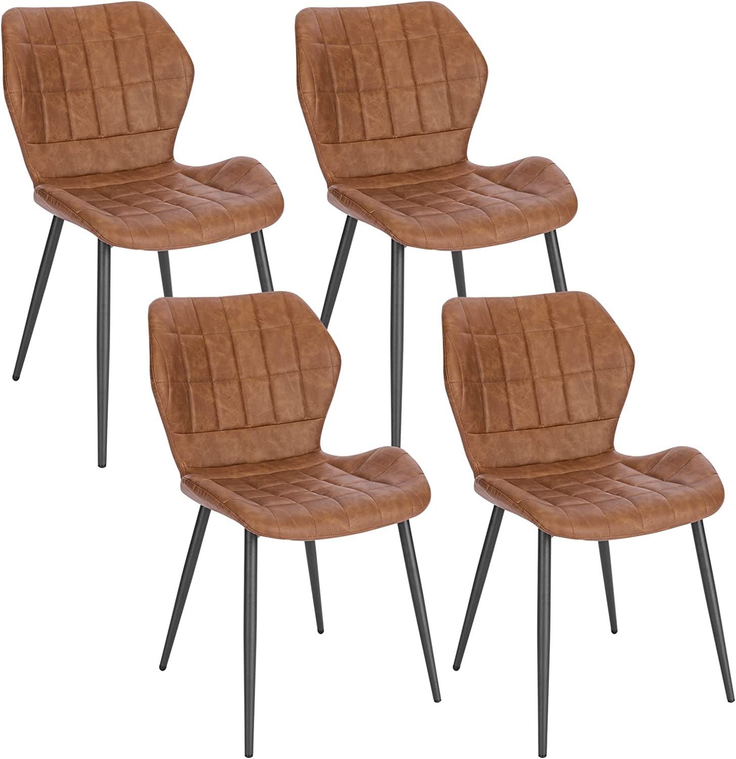 Woltu Esszimmerstuhl (4 St), mit Rückenlehne, günstig online kaufen