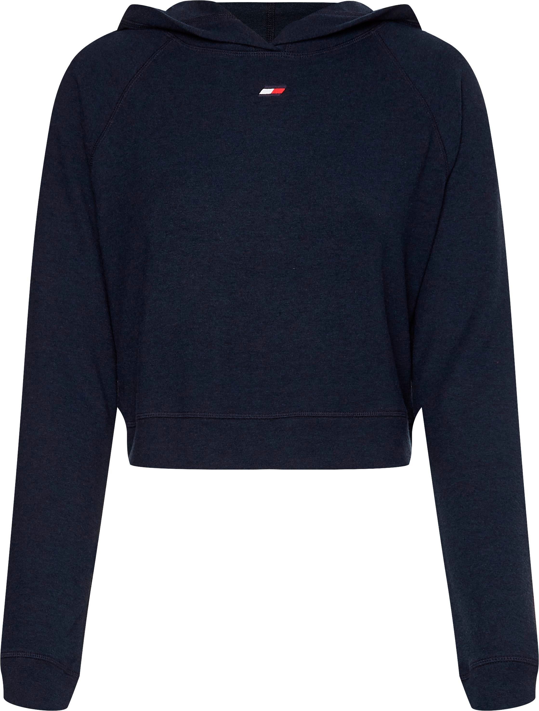 Tommy Hilfiger Sport Kapuzensweatshirt SLIM SOFT HOODIE in modischer Cropped-Form