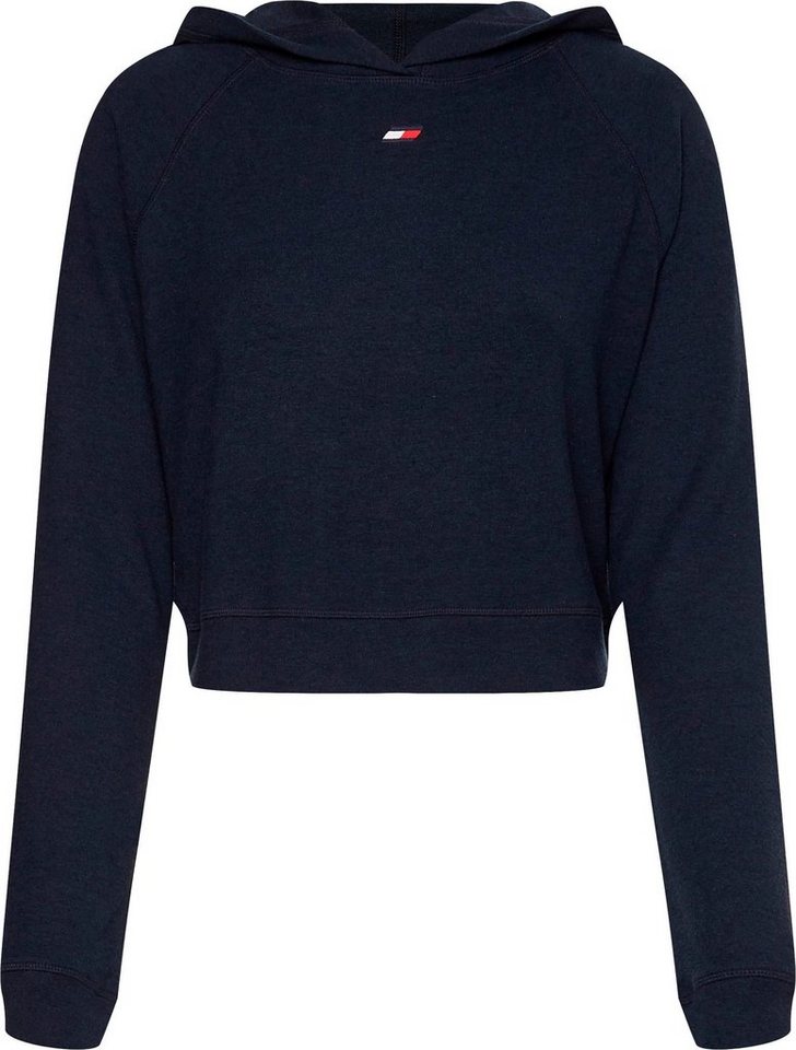 Tommy Hilfiger Sport Kapuzensweatshirt SLIM SOFT HOODIE in modischer Cropped -Form