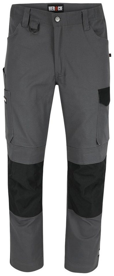 Herock Arbeitshose DERO Slim Fit Passform, Multi-Pocket, 2-Wege-Stretch,  wasserabweisend