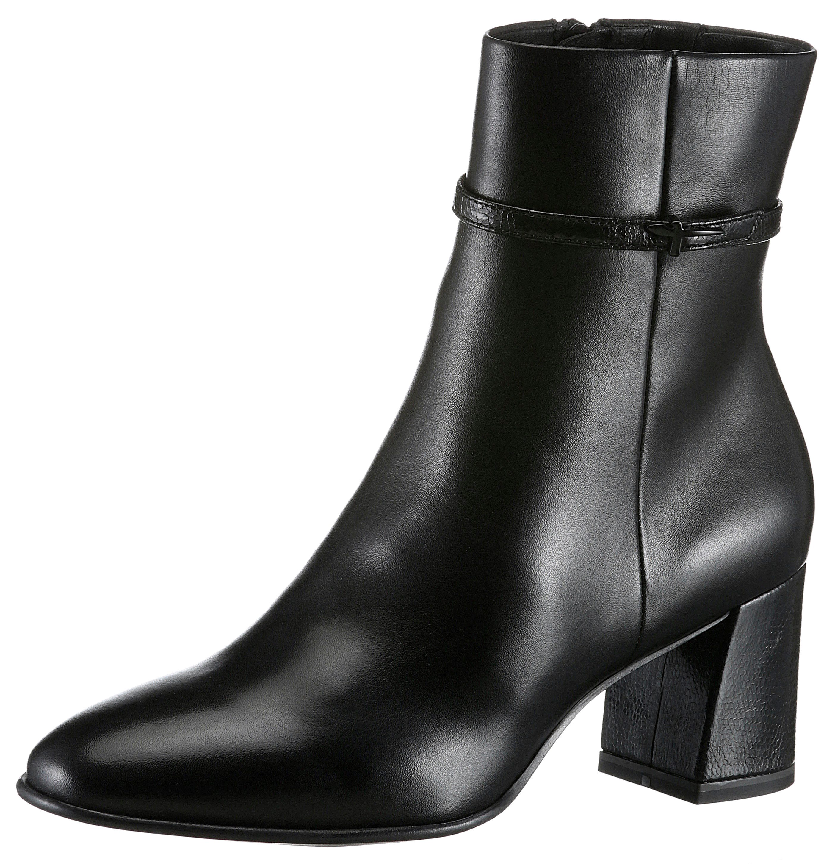 Tamaris Stiefelette, Blockabsatz, Businessschuh, Abendschuh mit günstig online kaufen