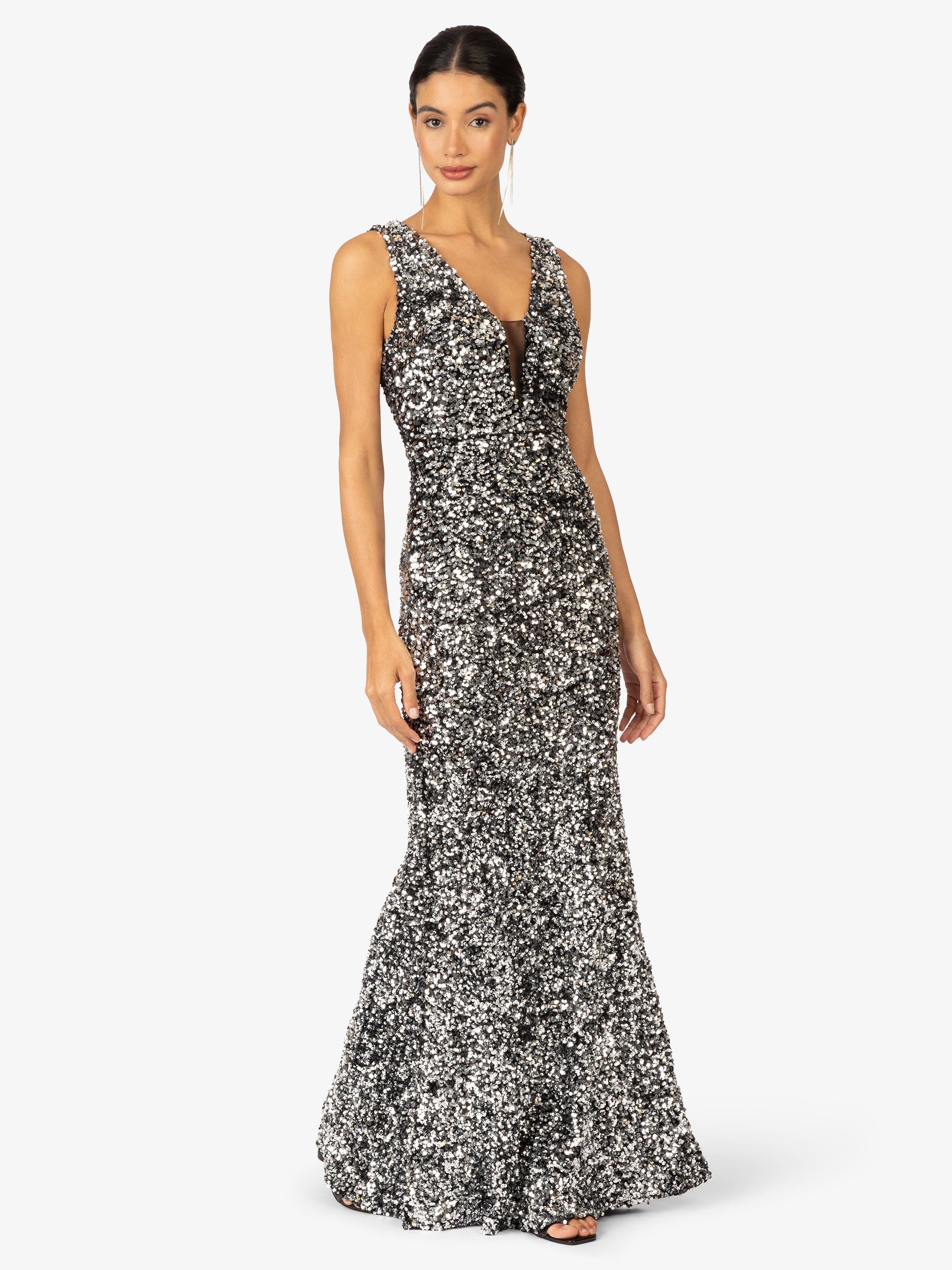 Kraimod Abendkleid aus hochwertigem Material mit Rückenausschnitt