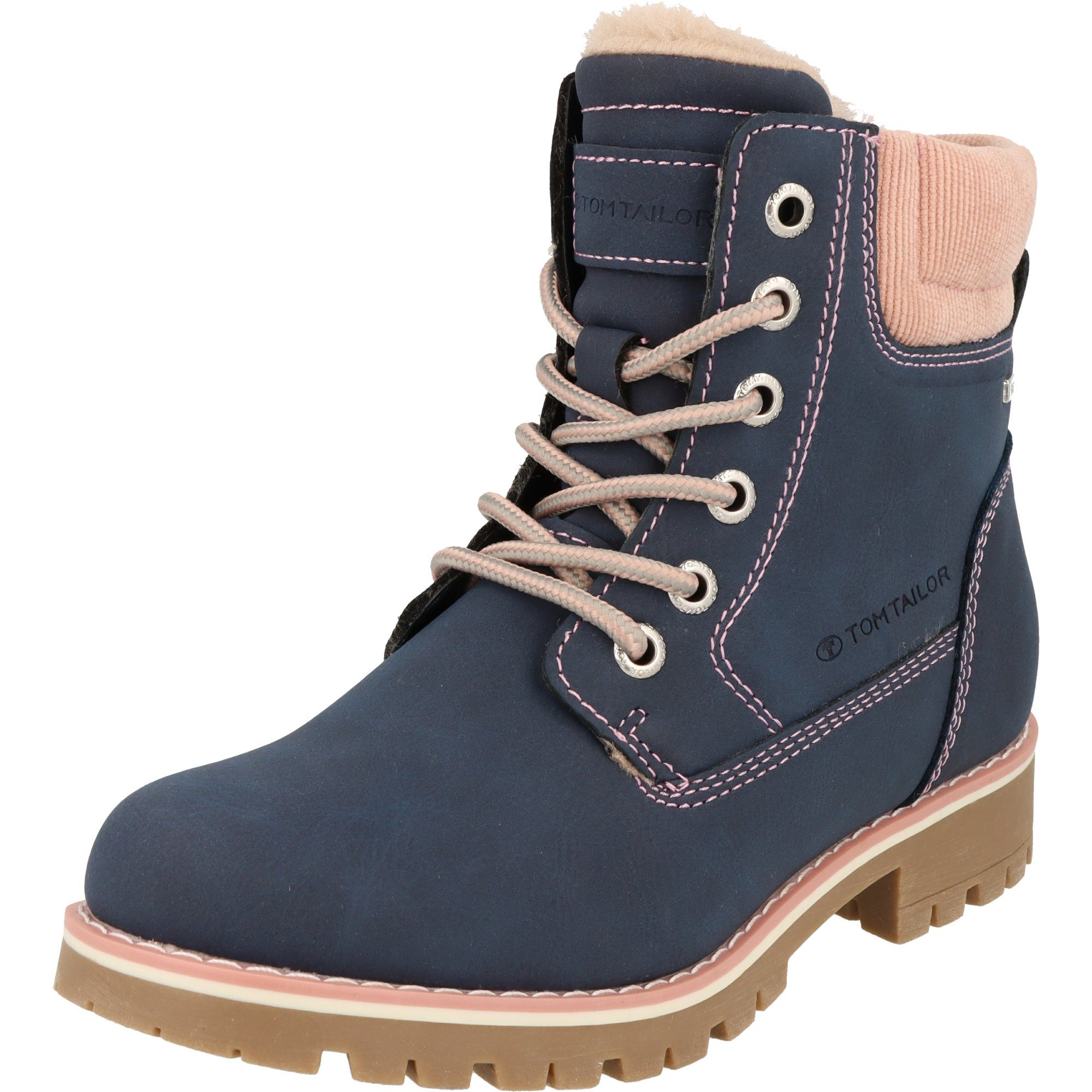 TOM TAILOR 4270806 Mädchen Schuhe Tex Boots gefüttert Winterstiefel Wasserabweisend, Reißverschluss