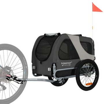 TIGGO Fahrradkinderanhänger DOGGYHUT® MEDIUM Hundefahrradanhänger Hundeanhänger Fahrradanhänger, Verstellbare Sicherheitsleine