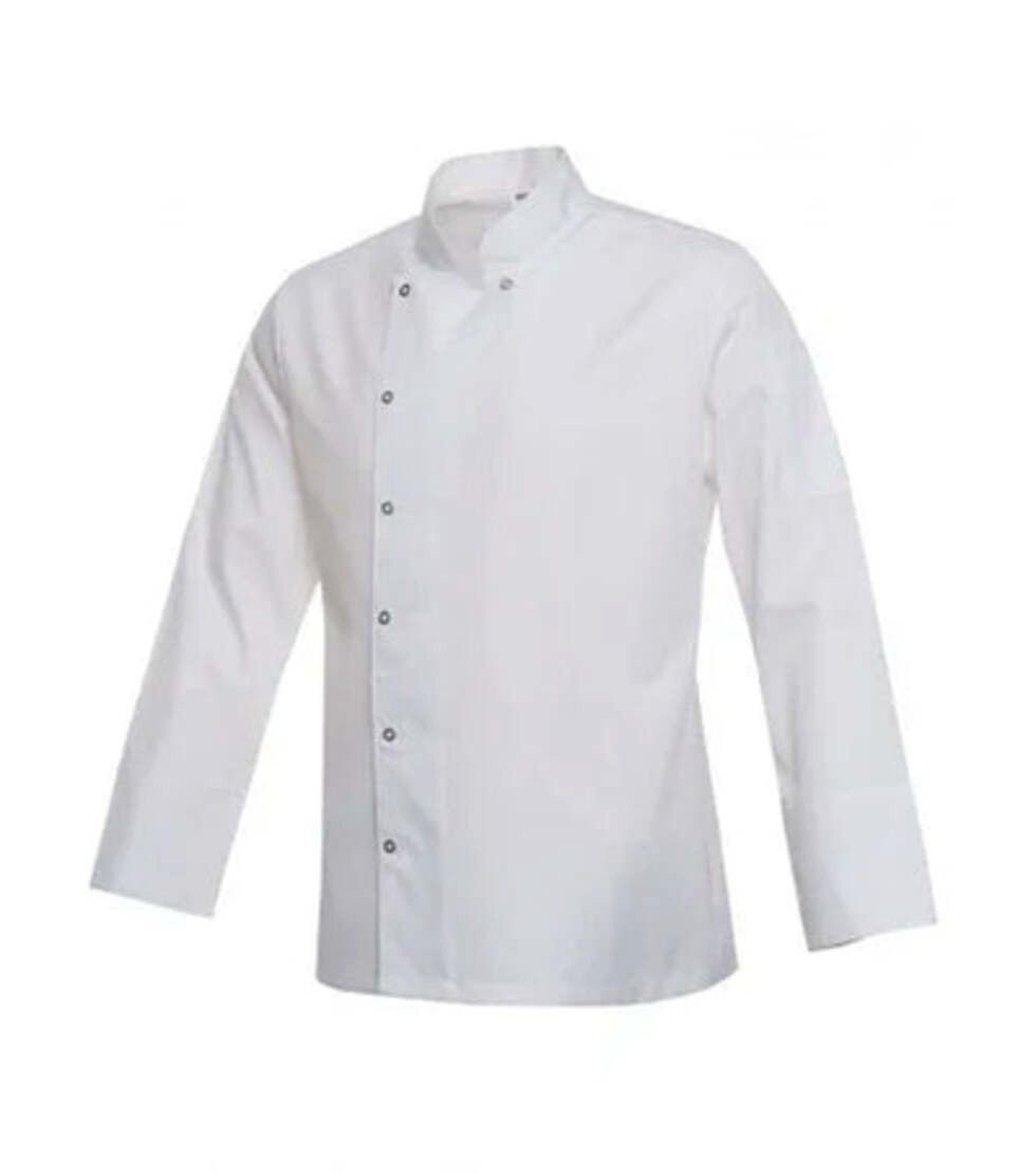 Ismont Kochjacke Chef-Kochjacke mit Druckknopf / ISM 0034