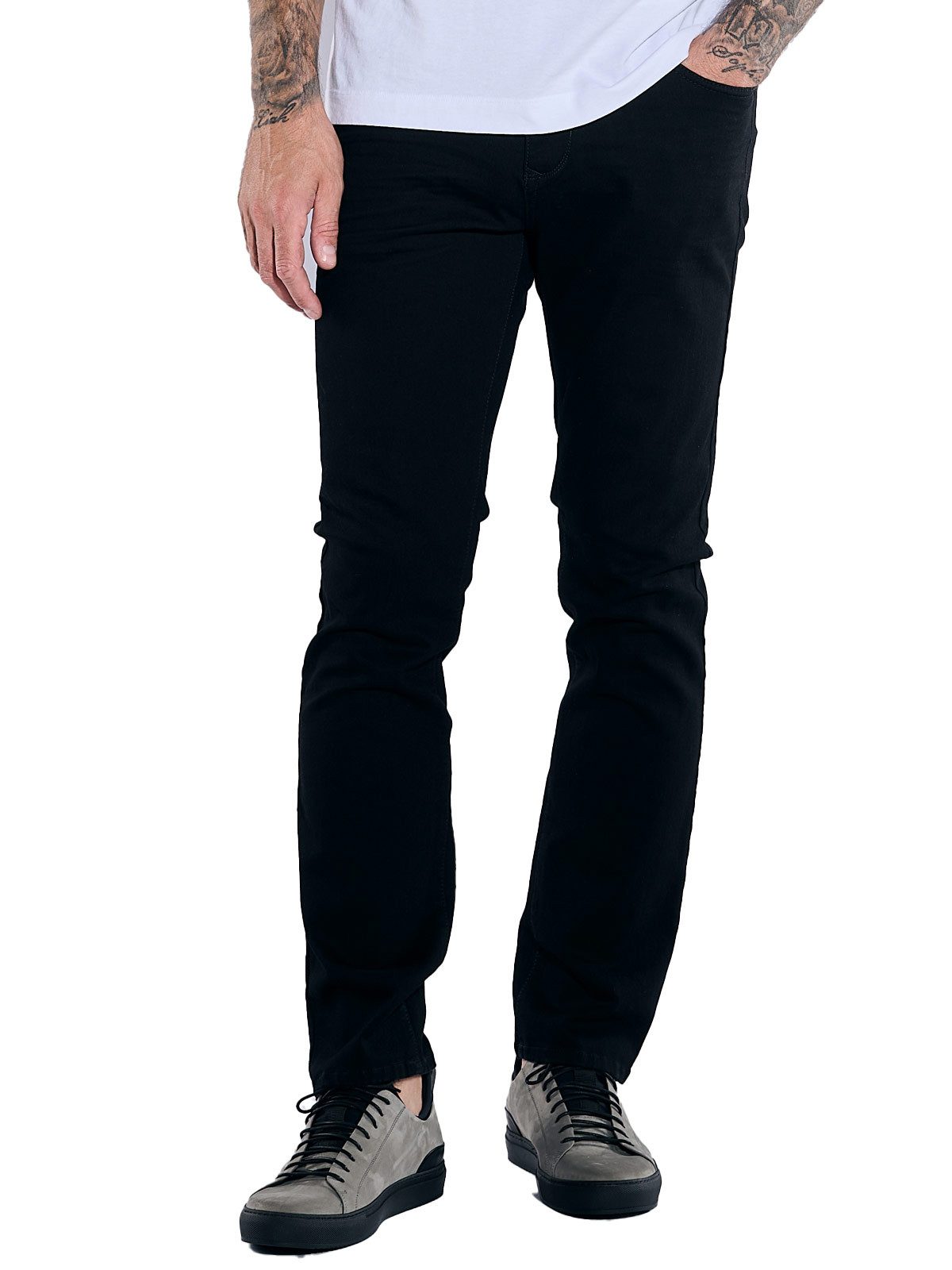 emilio adani Stretch-Jeans emilio adani Herren Super-Stretch-Jeans regular, günstig online kaufen