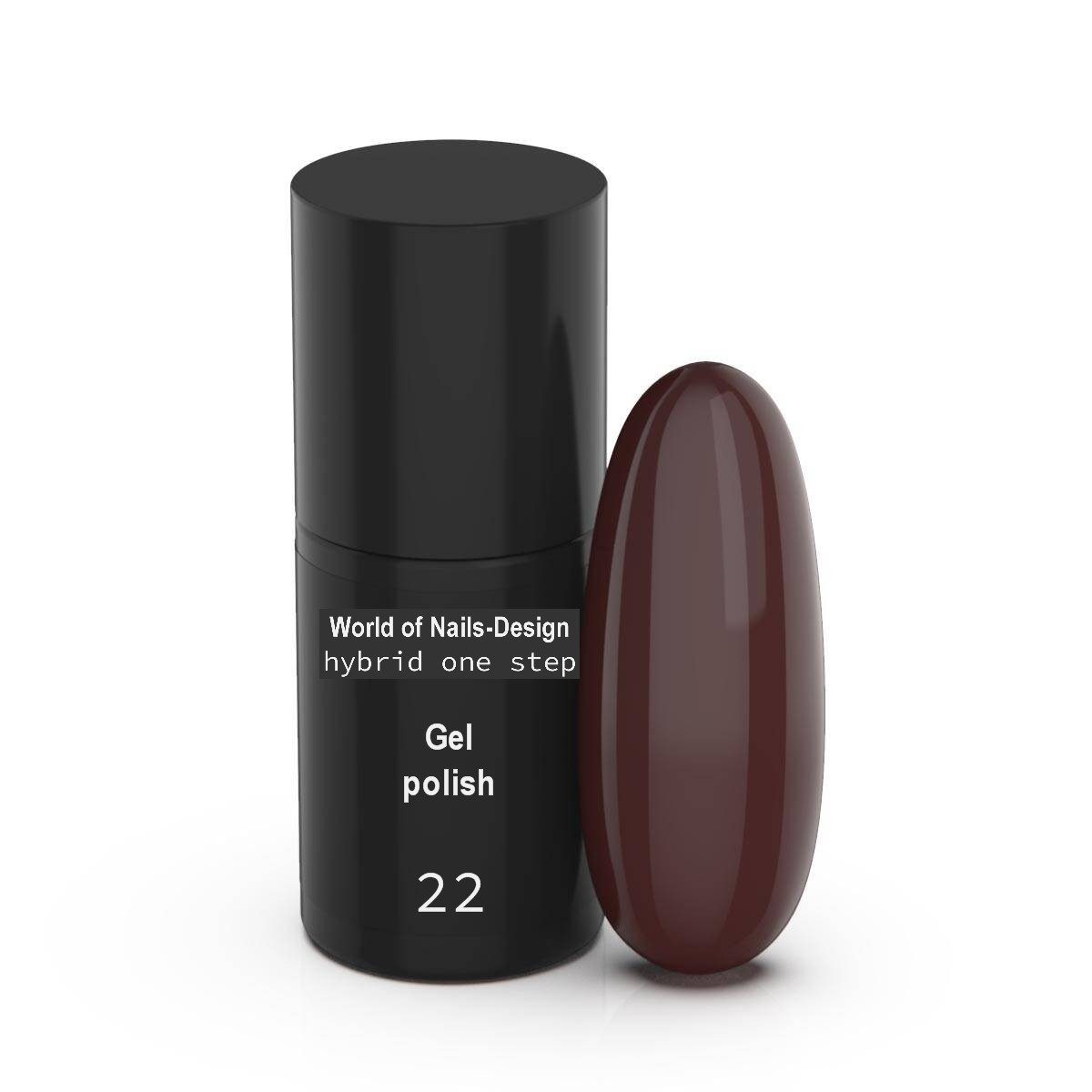 World of Nails-Design UV-Gel LED / UV Hybridlack "One Step" viele Farben 6 ml, hochpigmentiert