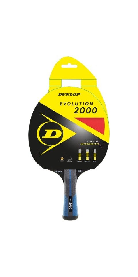 Tischtennisschläger EVOLUTION 2000 BLACK/RED/YELLOW