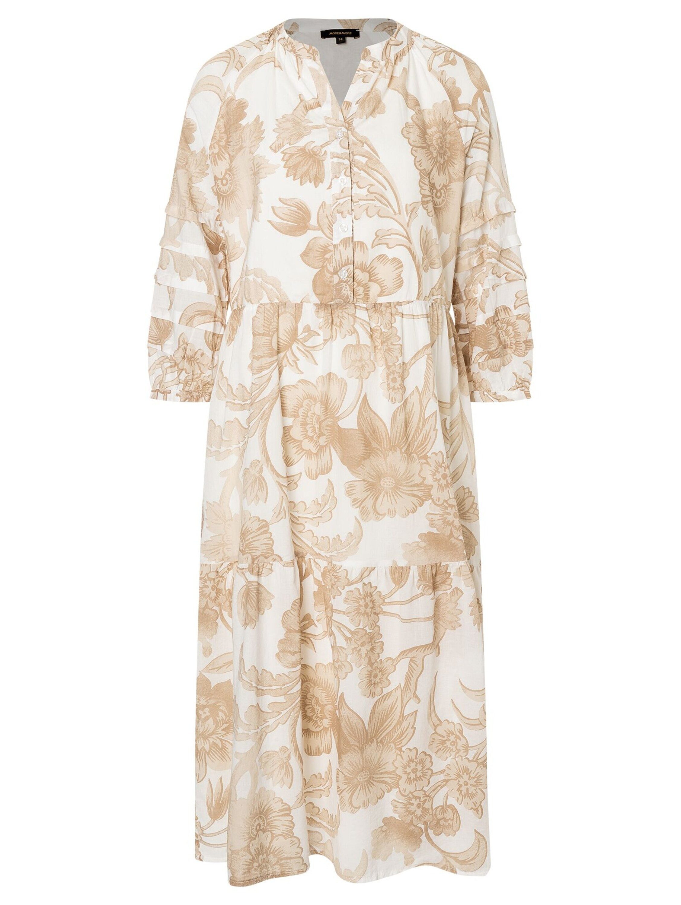 MORE&MORE Midikleid (1-tlg) Volant