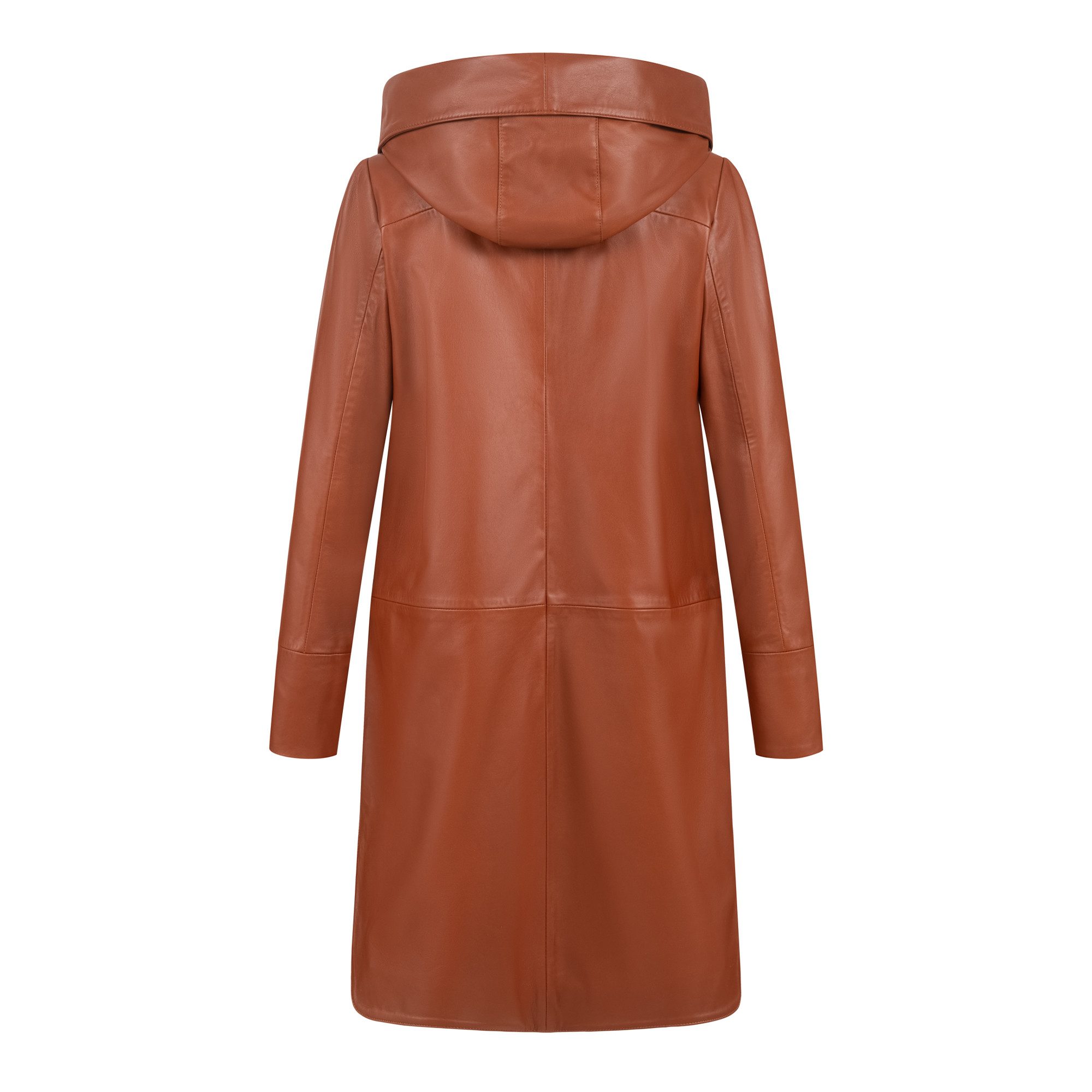S&A Ledermoden Lederjacke Alina Mit Kapuze günstig online kaufen