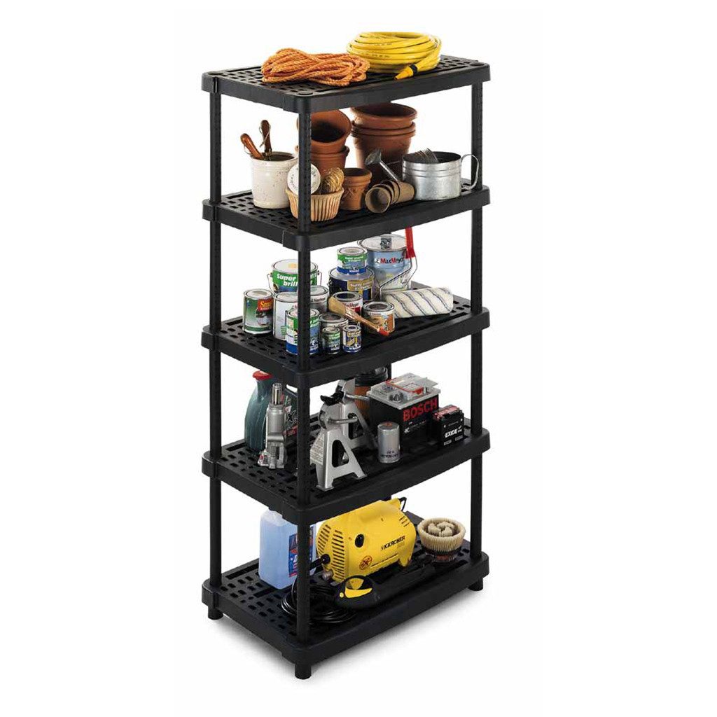 Kreher Schwerlastregal 24 Zoll SCAFALLE mit höhenverstellbaren Böden, 1-tlg.