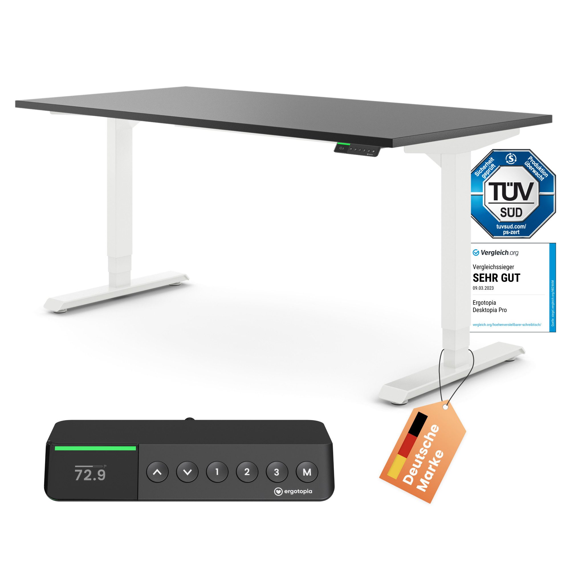 Ergotopia Schreibtisch Desktopia Pro X elektrisch günstig online kaufen