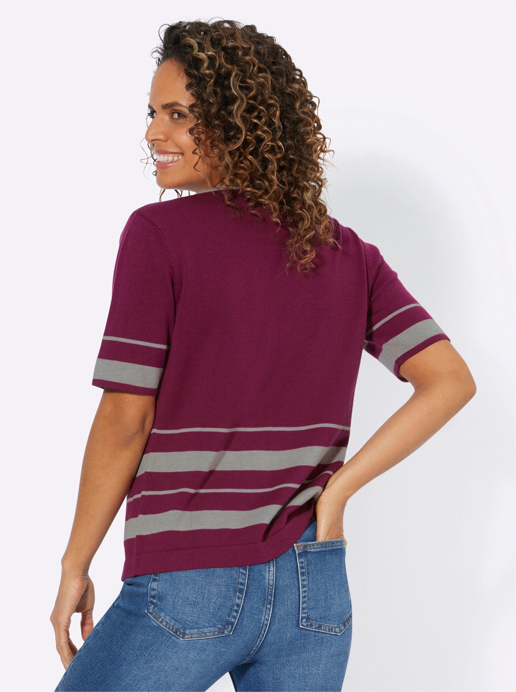 Witt Strickpullover Kurzarm-Pullover günstig online kaufen