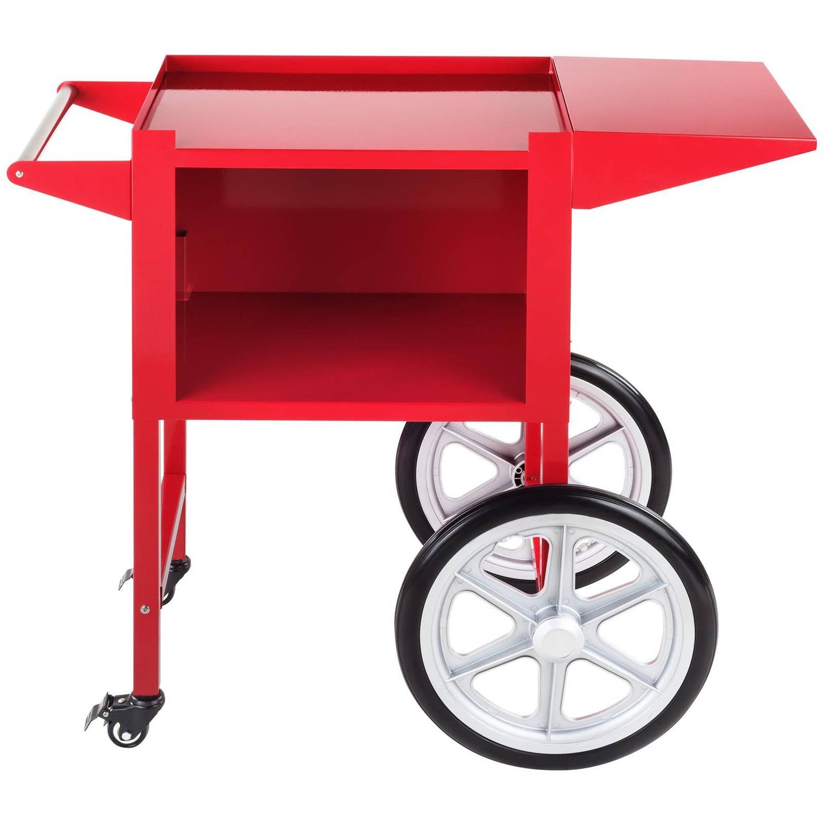 Royal Catering Popcornmaschine Popcornwagen für Popcornmaker Arbeitsfläche 37 x 51 cm Popcorntrolley