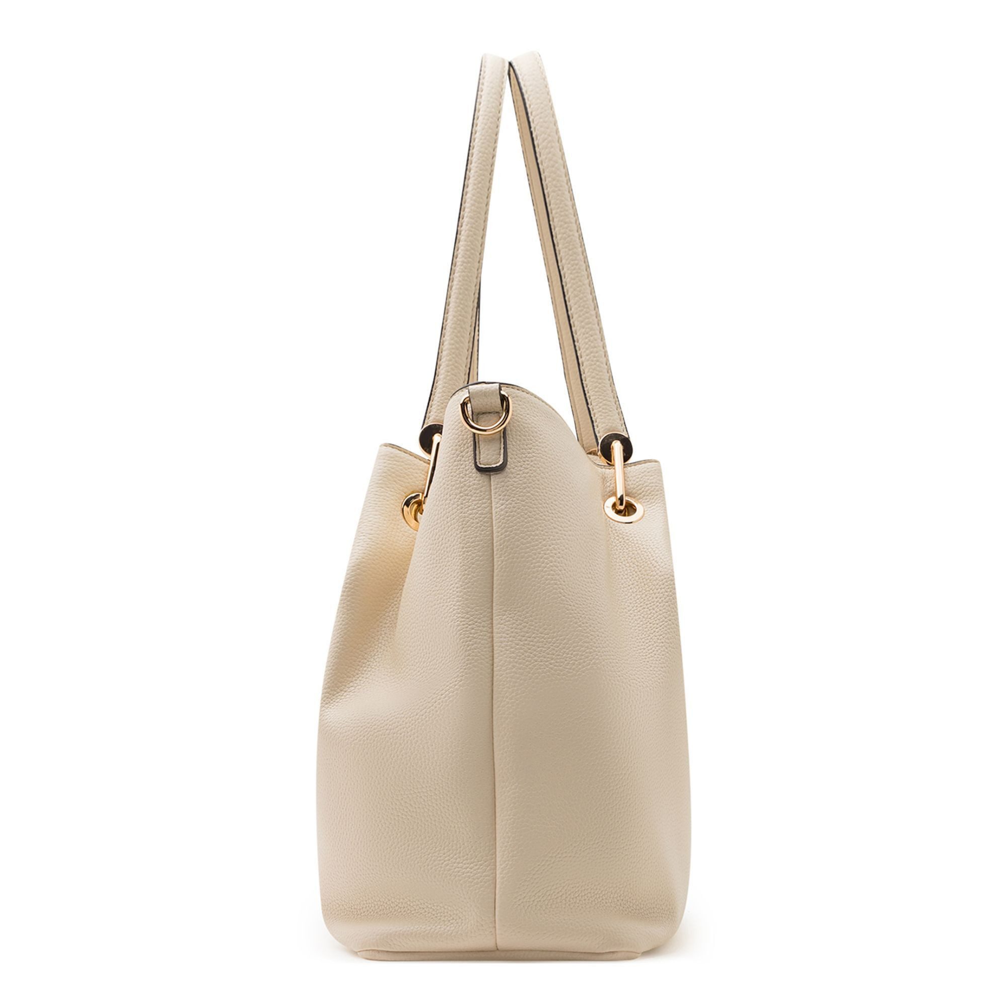 L. CREDI Schultertasche Ebony, Kunstleder
