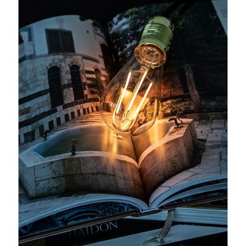 Danlamp Spezialleuchtmittel, Edison Lamp LED 4, 4W 240V E27 - Brenner
