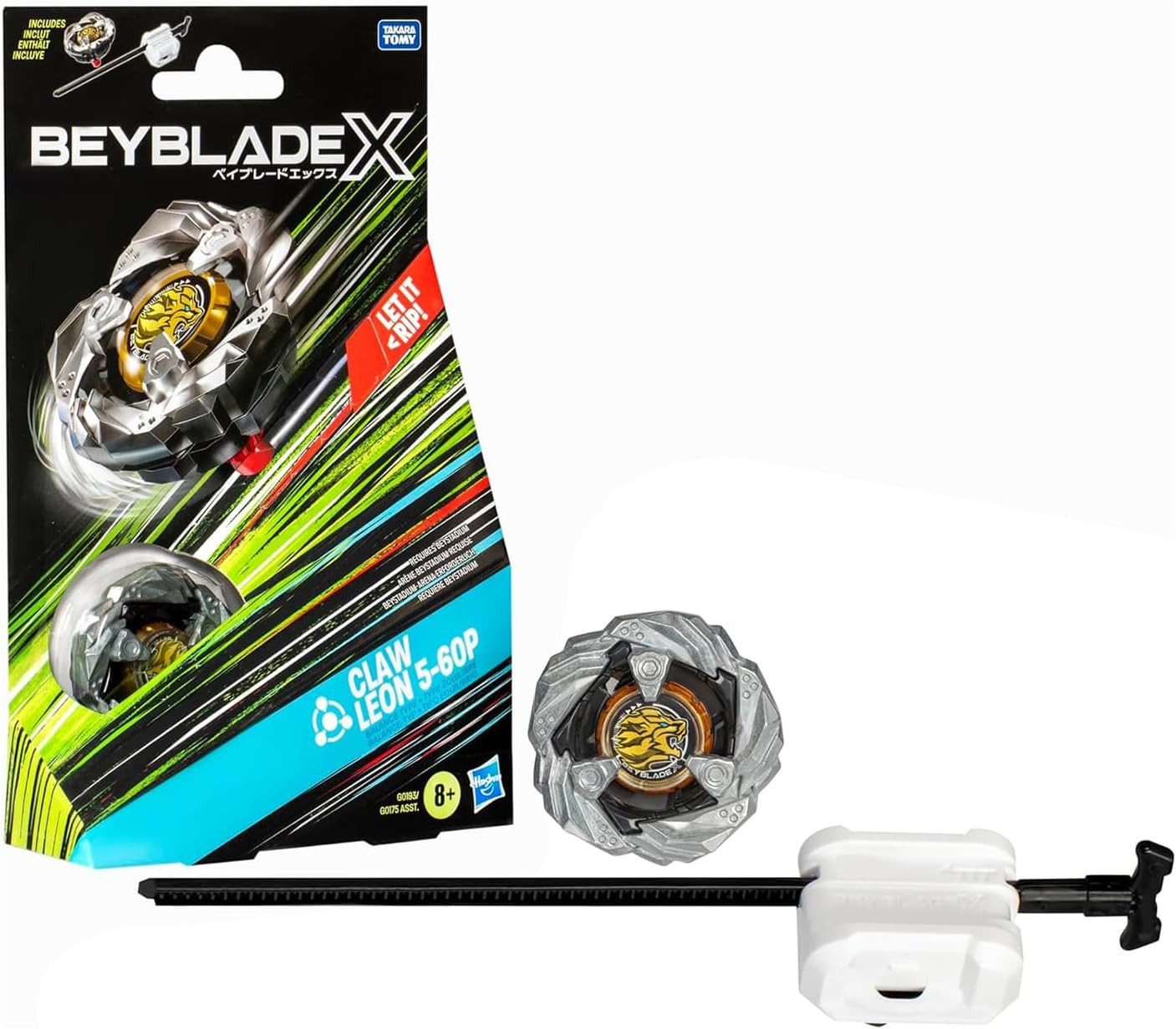 Hasbro Speed-Kreisel Hasbro G0175, G0193 - BEYBLADE X Starter Set - CLAW LEON 5-60P