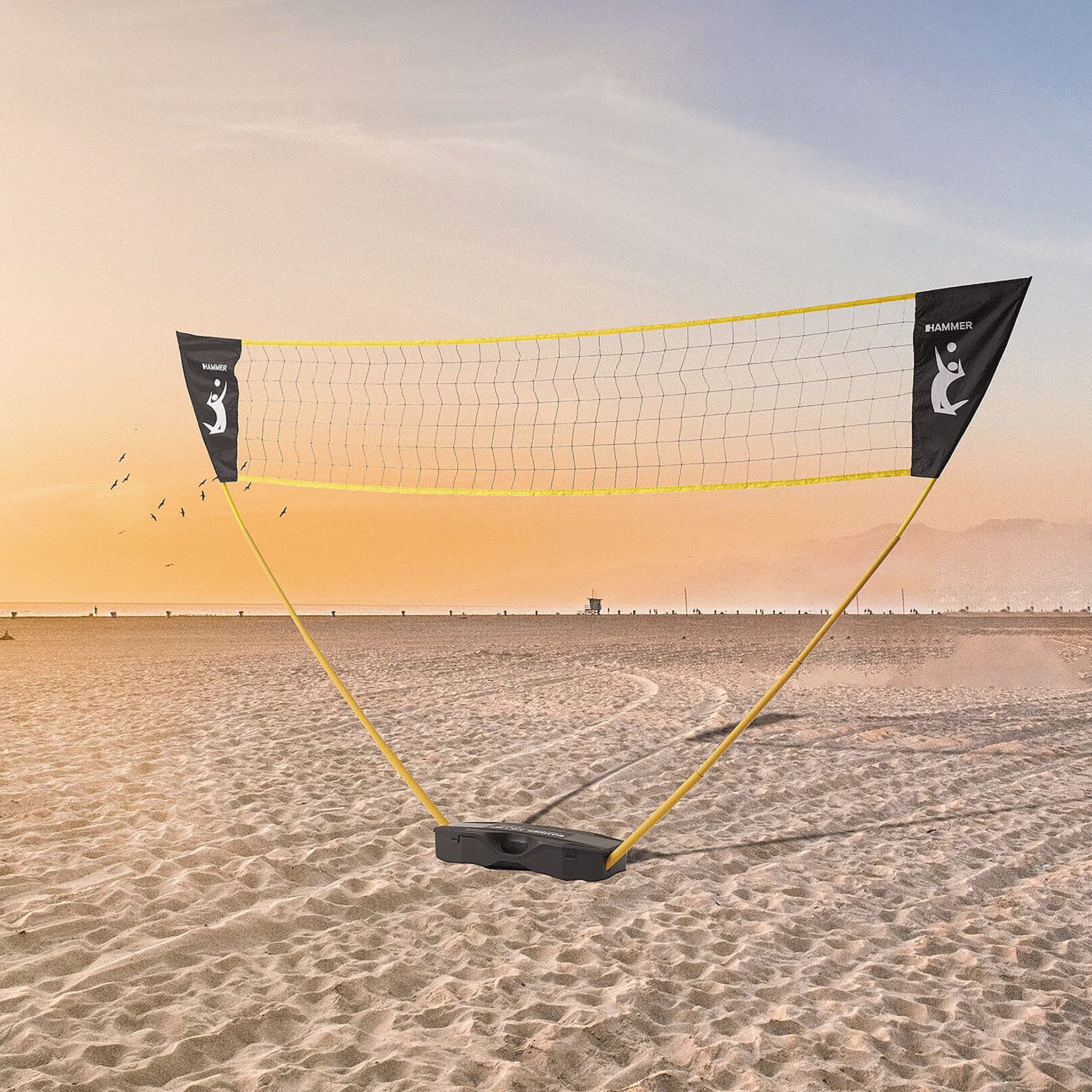 Hammer Volleyballnetz Voleyball-Set 4,2m