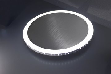 LUCE Design LED Deckenleuchte Moon, LED fest integriert, Neutralweiß
