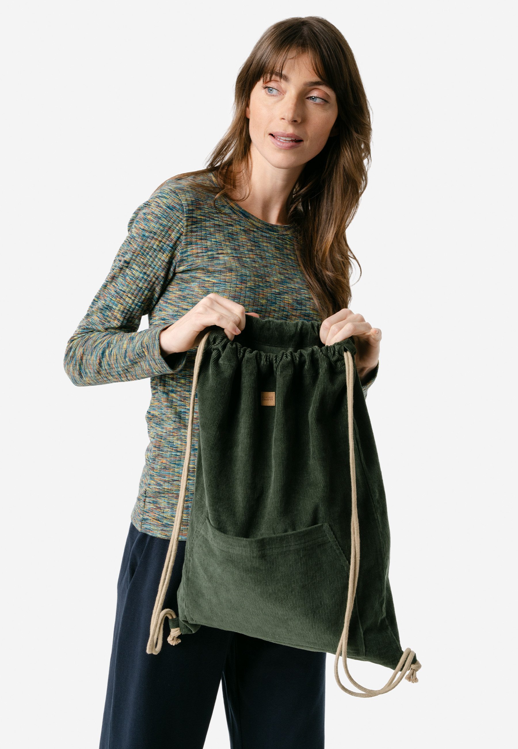 LIVING CRAFTS Beuteltasche BIEL, GOTS zertifiziert