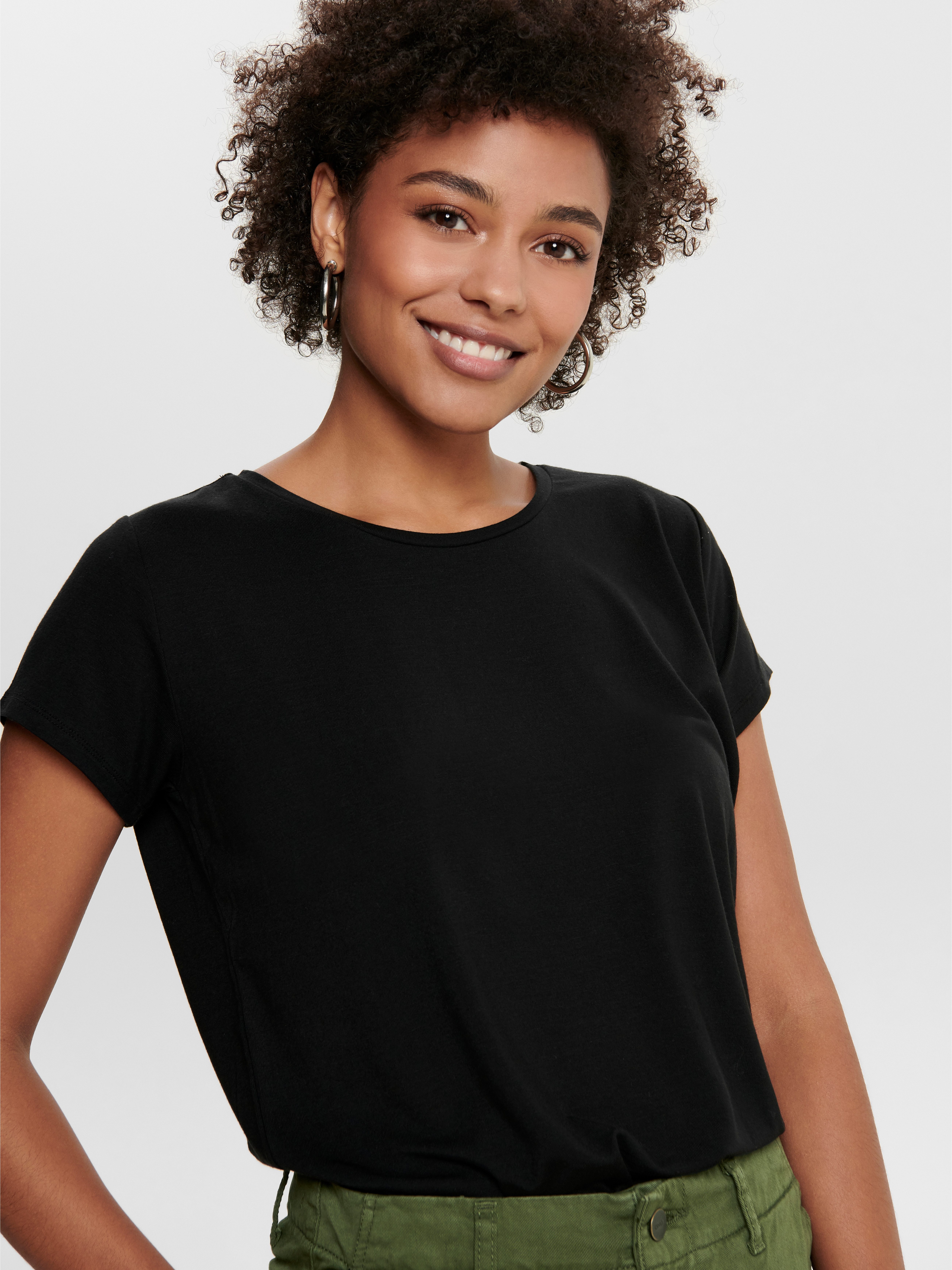 ONLY Kurzarmshirt ONLGRACE S/S T-SHIRT CS JRS günstig online kaufen