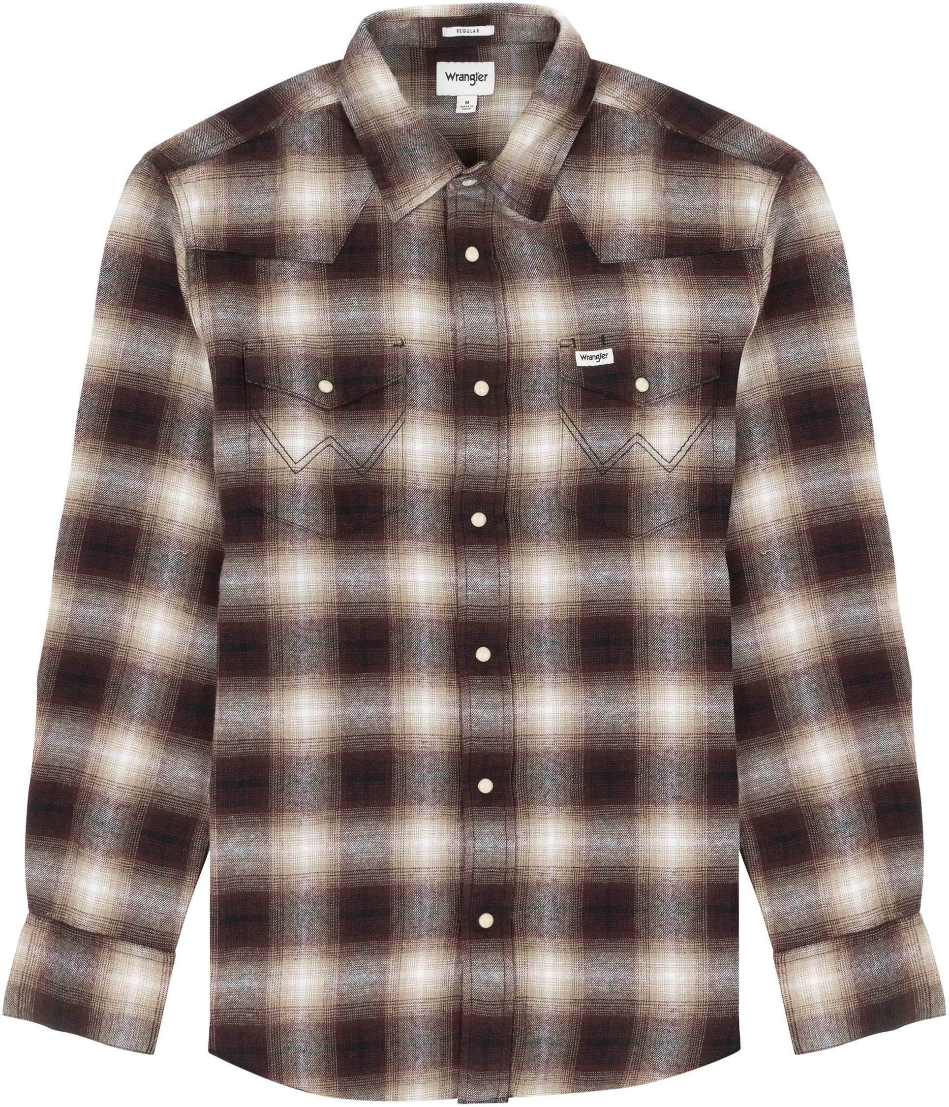 dahlia Shirt Western Wrangler Karohemd