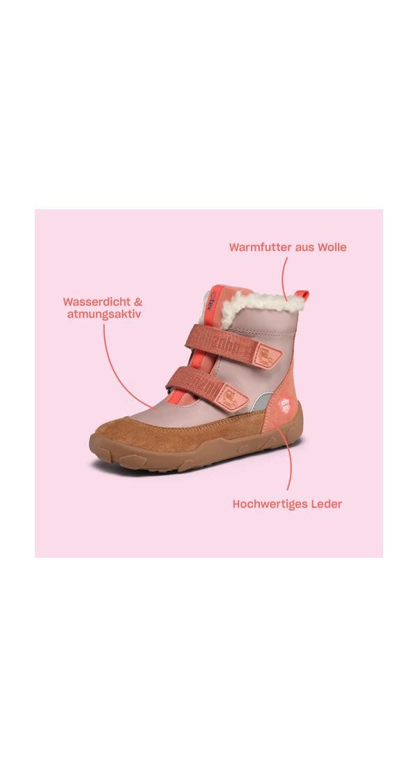 Affenzahn Leder Winty Winterstiefel wasserdicht und gefüttert