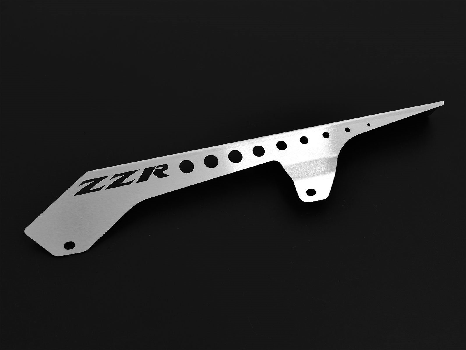 Kettenschutz Kettenschutz für Kawasaki ZZR 1400 BJ 2006-18 Logo silber
