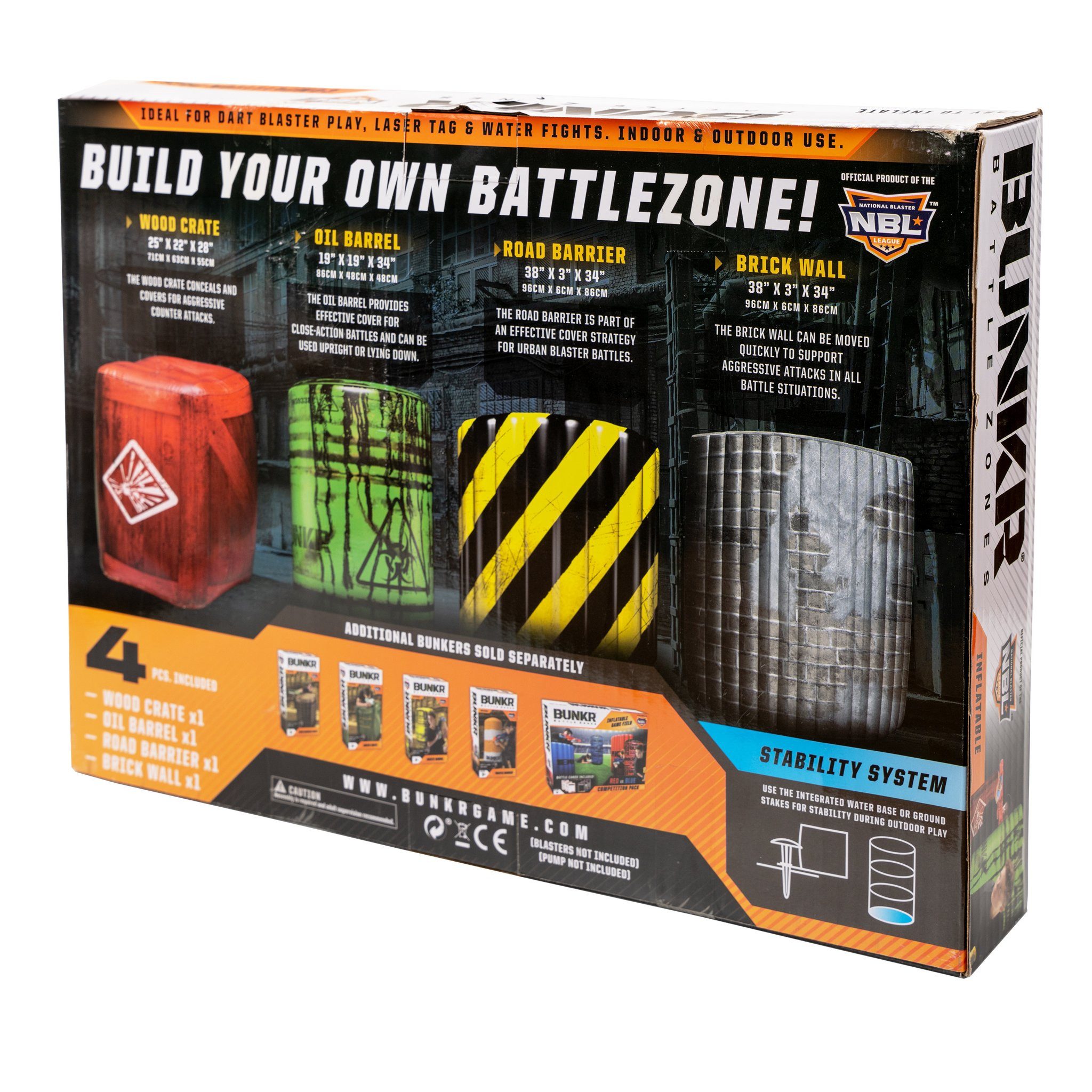 BUNKR Blaster BUNKR -Battle Zones- Competition Pack, BUNKR Competition Pack