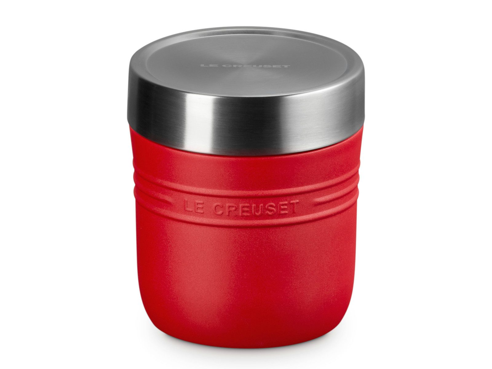 LE CREUSET Thermoflasche On The Go Thermobehälter kirschrot 500ml