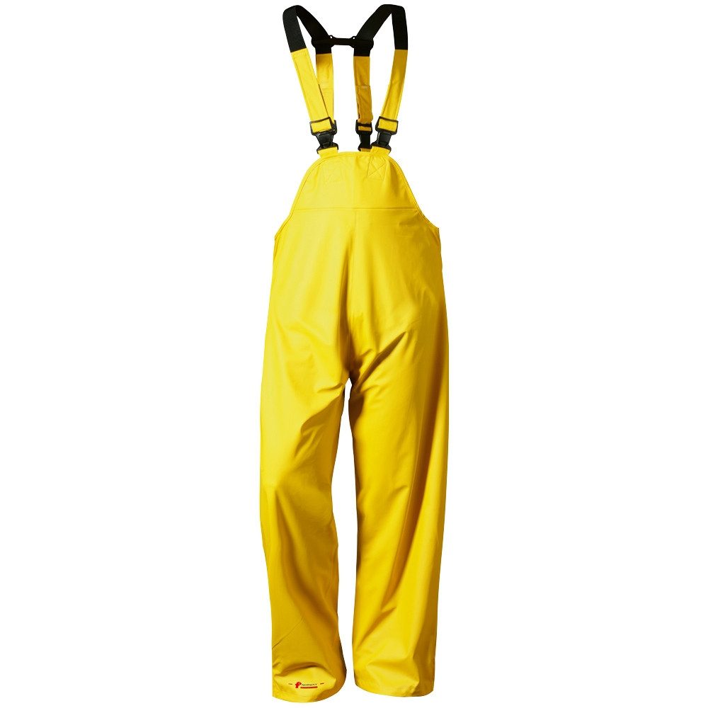 Norway Schutzhose HALMSTAD PU-Stretch-Latzhose NORWAY, EN 343 Gelb, 26414 Gr.XL