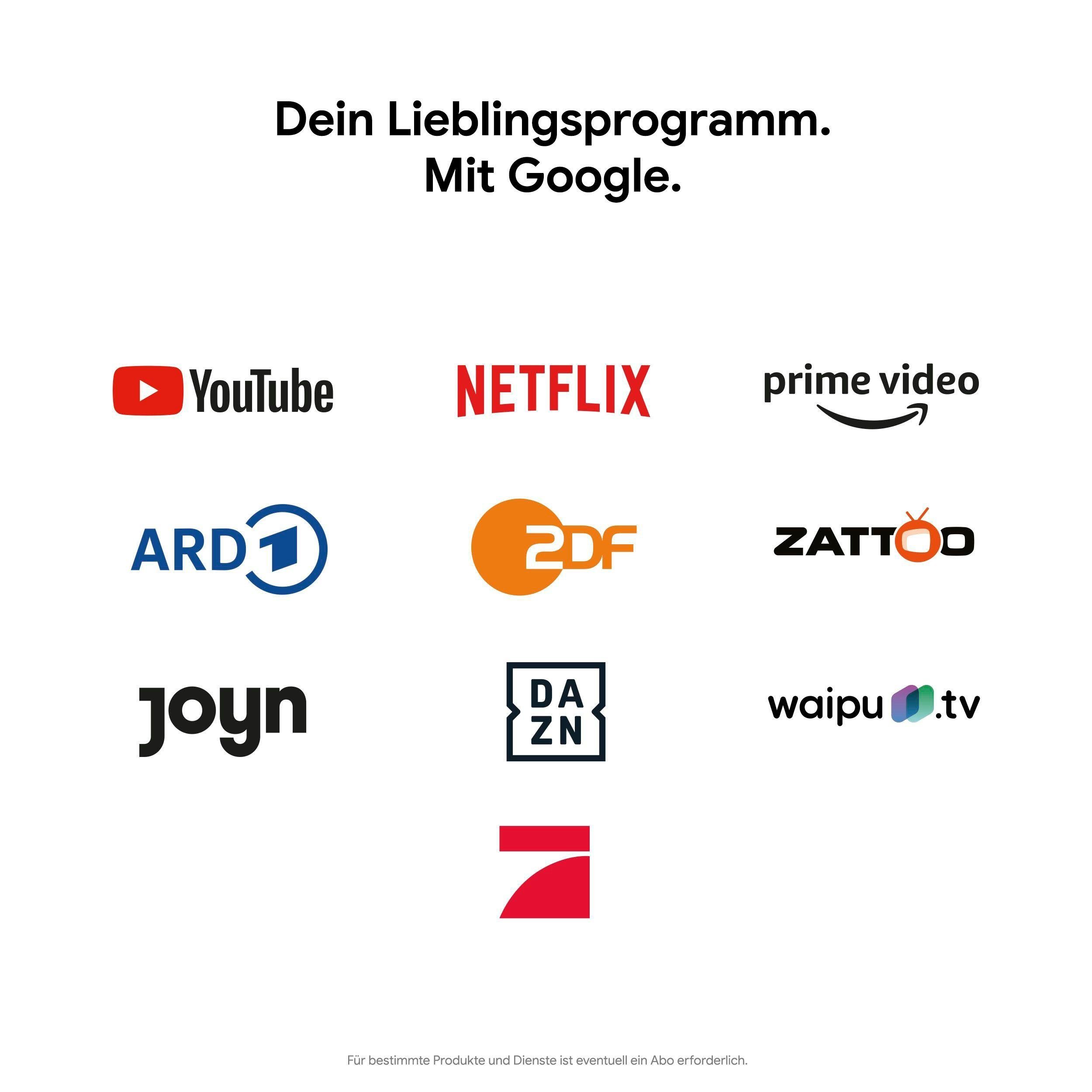 St) mit Streaming-Box (1 TV, Google Google Chromecast Google