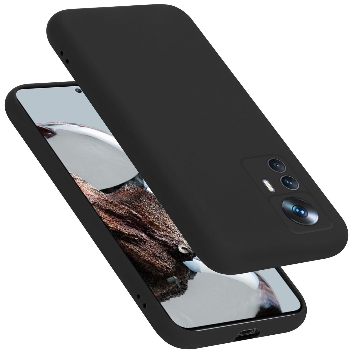 Cadorabo Handyhülle für Hülle Xiaomi 12T / 12T PRO, Flexible Hülle TPU Silikon Schutzhülle Back Cover Case