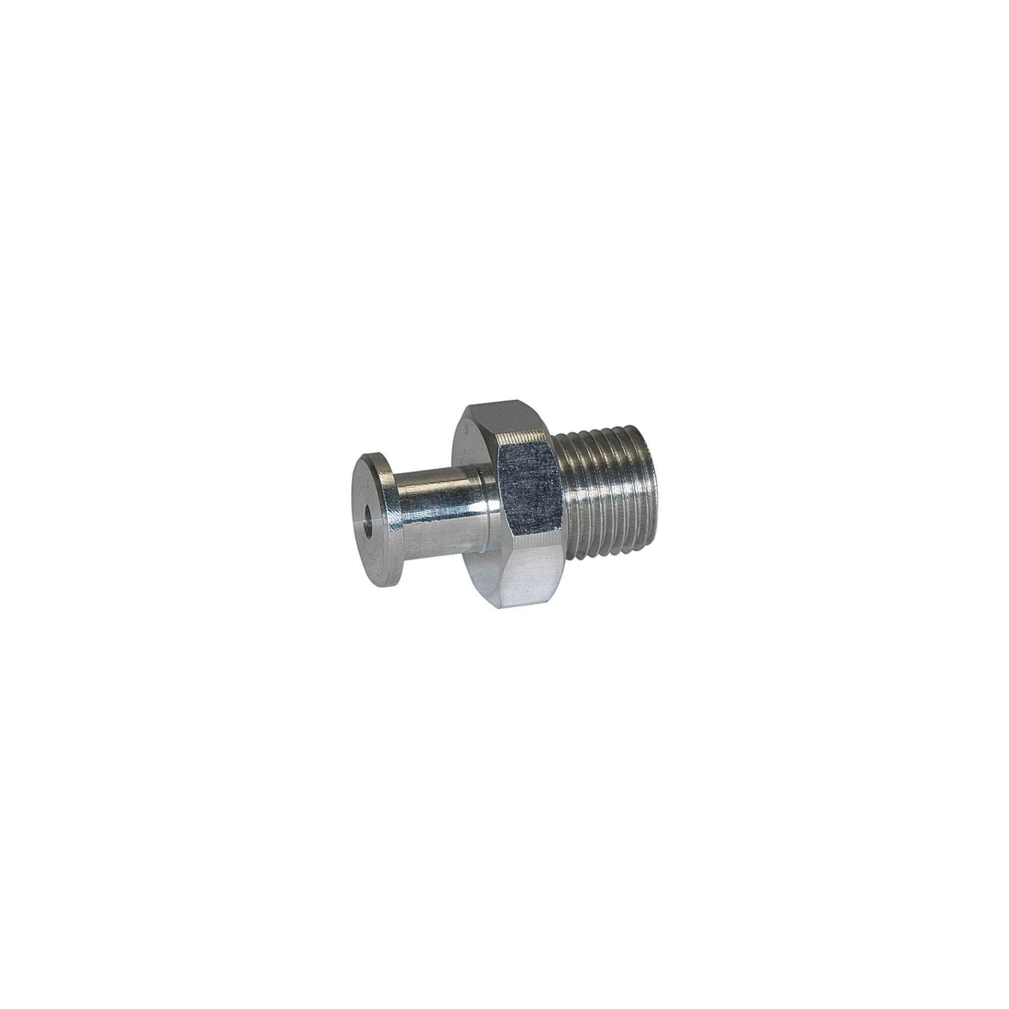 RIEGLER Schieber Riegler Anschlussnippel für Flachsauger, rund »PFG«, M5 AG, Ã˜ 5-10 mm
