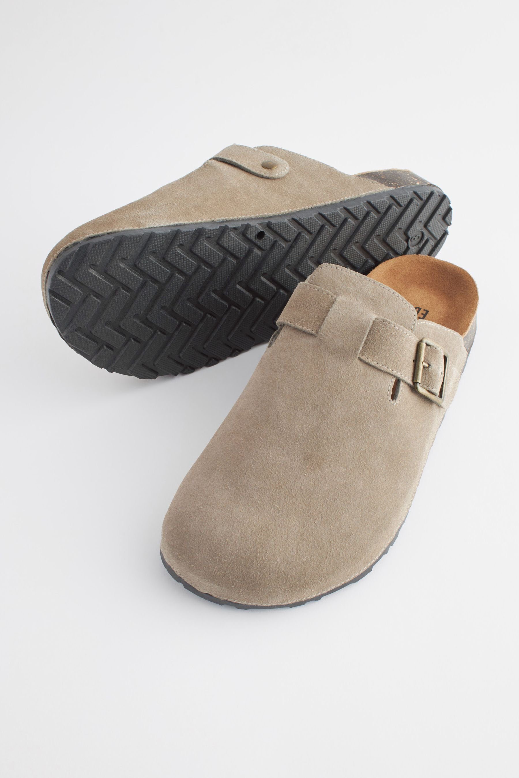 Next Veloursleder-Pantoletten Pantolette (1-tlg) günstig online kaufen