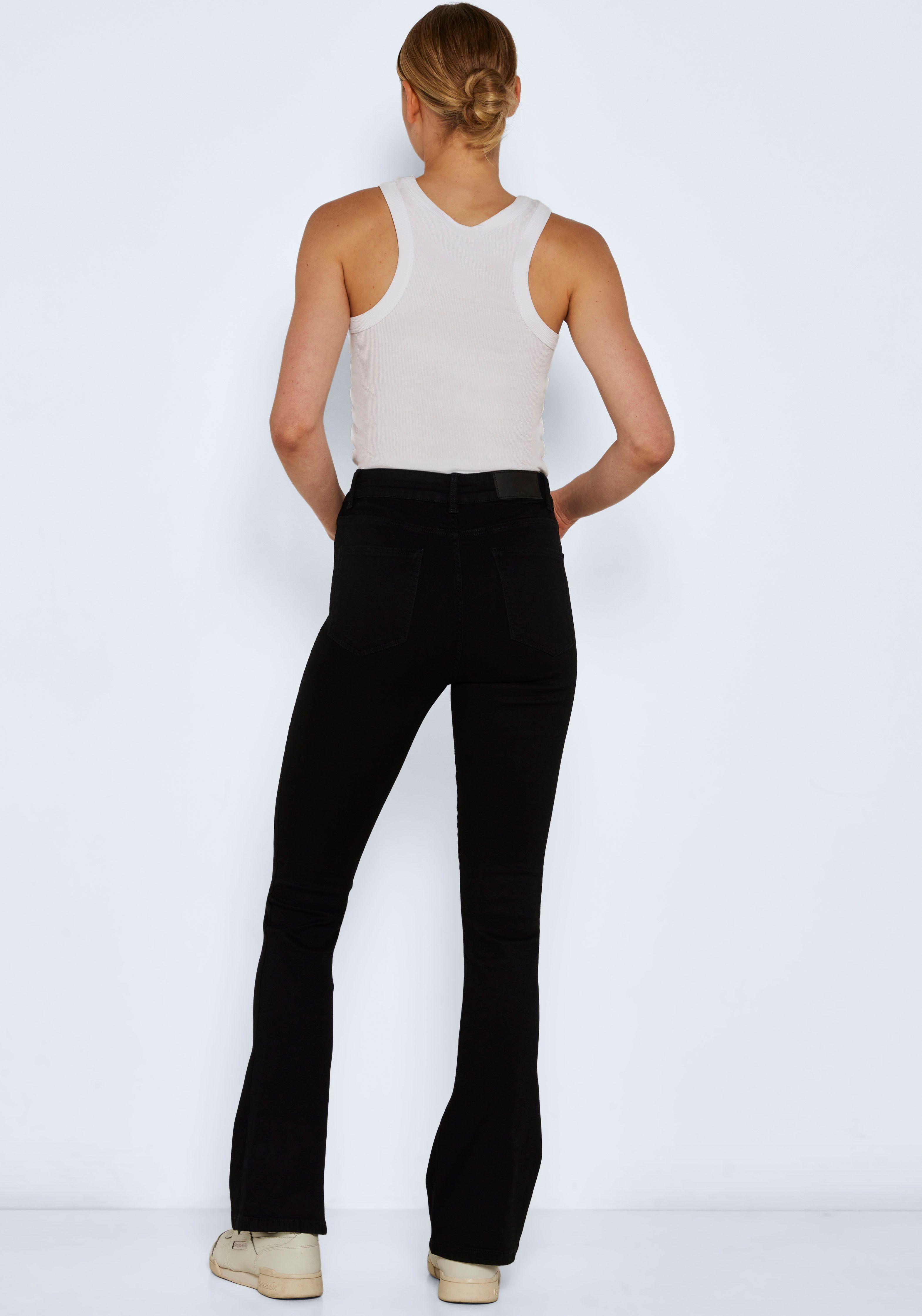 Noisy may Bootcut-Jeans NMSALLIE HW FLARE günstig online kaufen