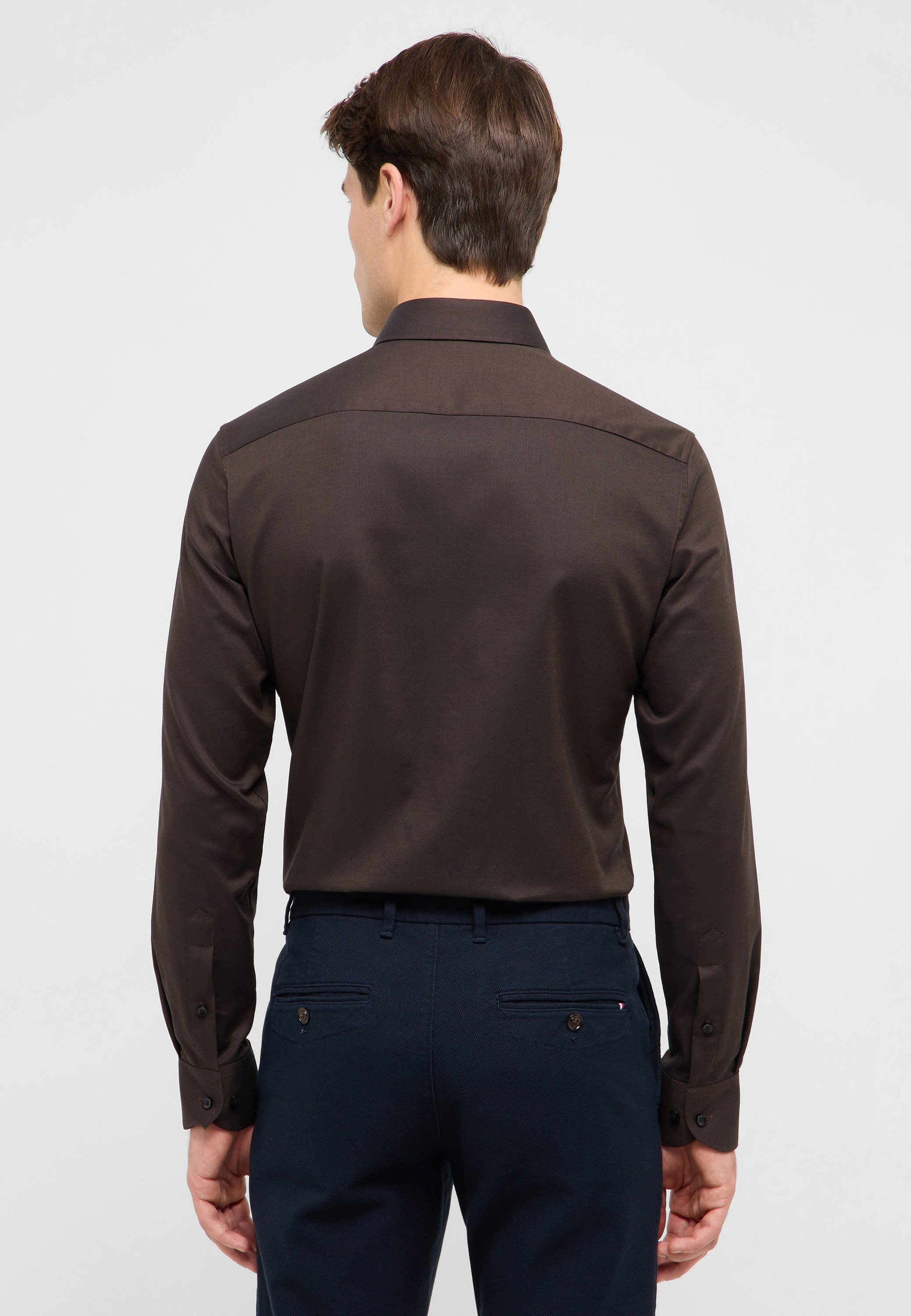 Eterna Langarmhemd SLIM FIT NON IRON (bügelfrei) günstig online kaufen