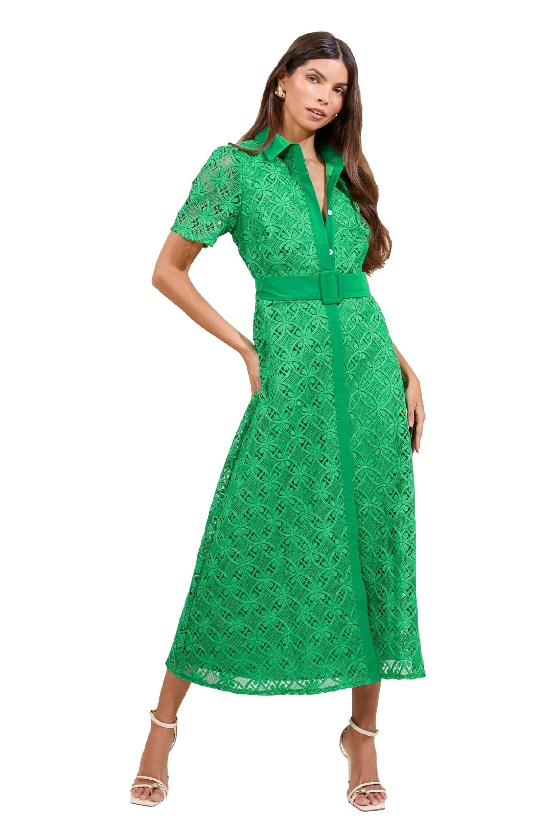 LIPSY Spitzenkleid Lipsy Premium Hemdblusenkleid, Regular (1-tlg) günstig online kaufen