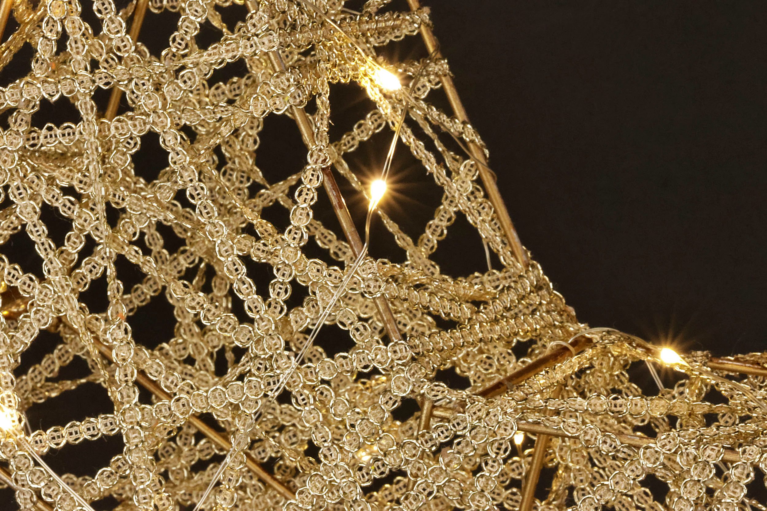 I.GE.A. Dekostern LED Stern mit Timer 45 cm, 1 St., Deko Warmweiß Leuchtste günstig online kaufen