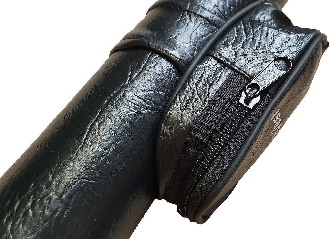 John West Billardqueue Billard Queue Köcher Tasche Schwarz + Zubehörtasche & Tragegurt, (1-tlg)