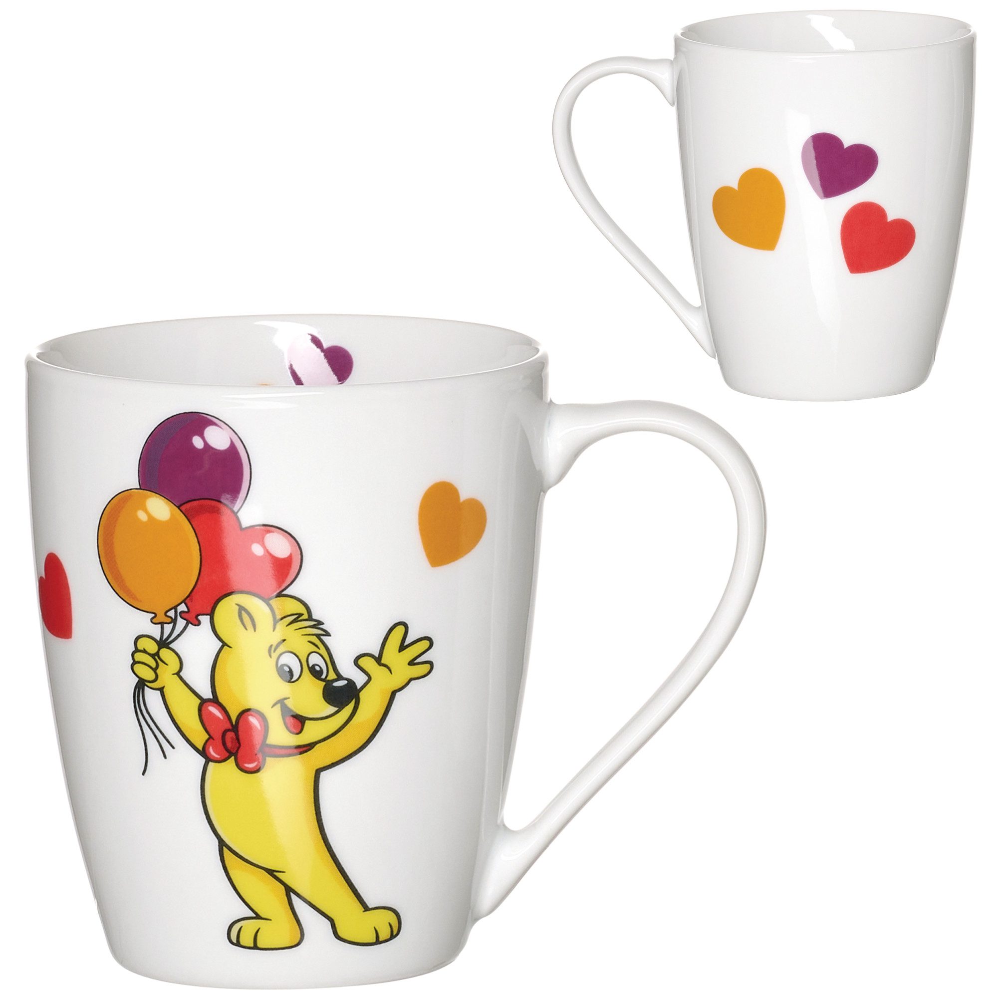 Ritzenhoff & Breker Becher HARIBO Balloon, 360 ml, 1-tlg., Porzellan, spülmaschinenfest