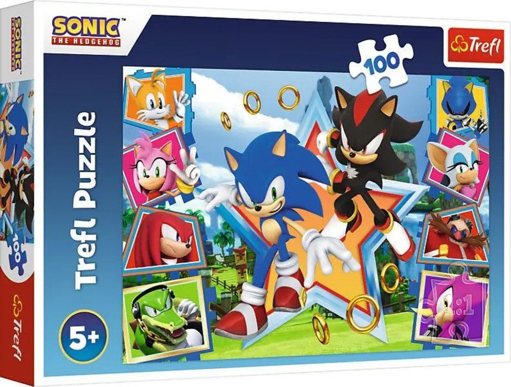 Trefl Puzzle Puzzle 100 - Sonic, günstig online kaufen