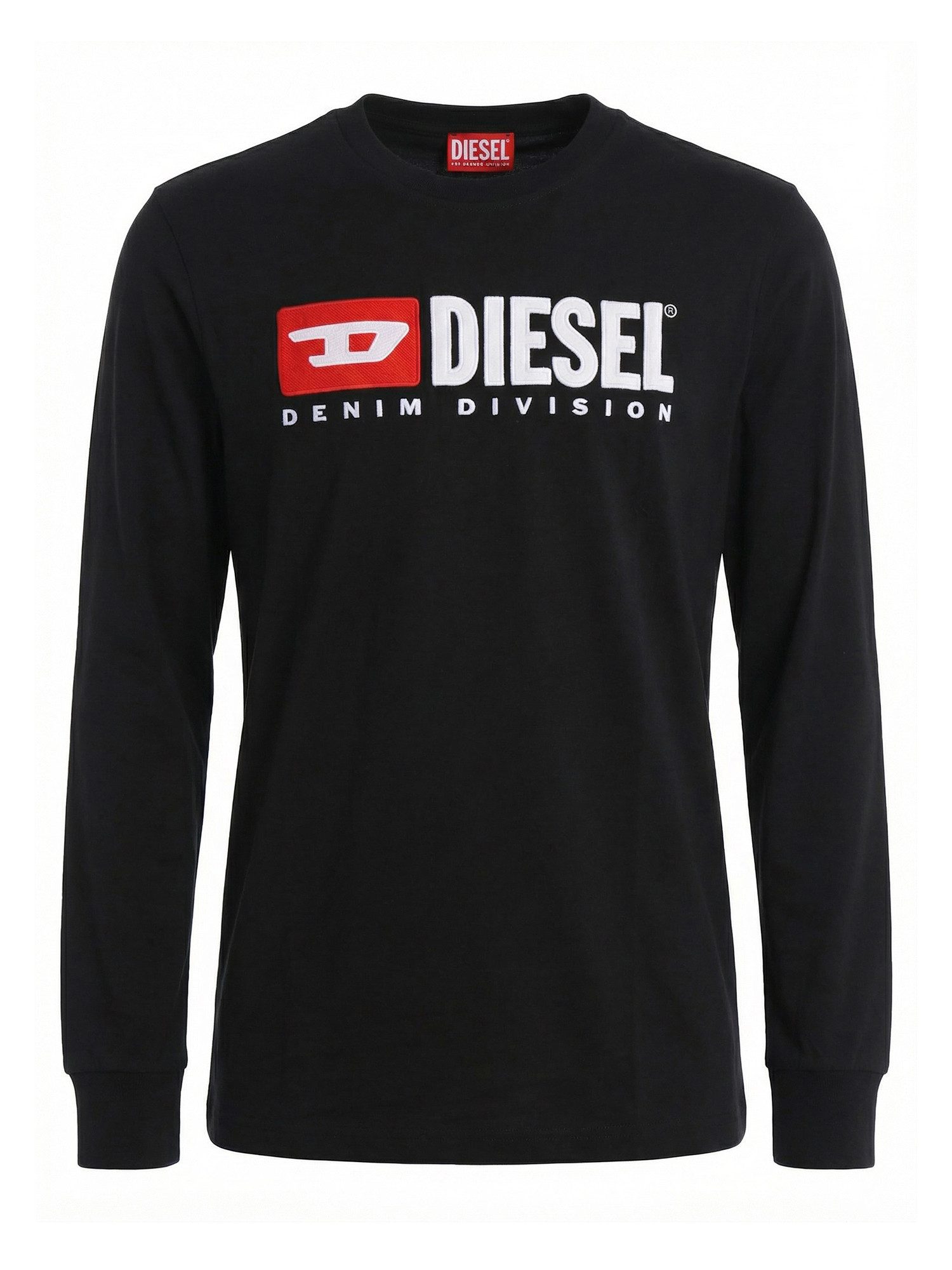 Diesel Rundhalsshirt Regular Fit Langarm T-Shirt - T-JUST-LS-DIV günstig online kaufen