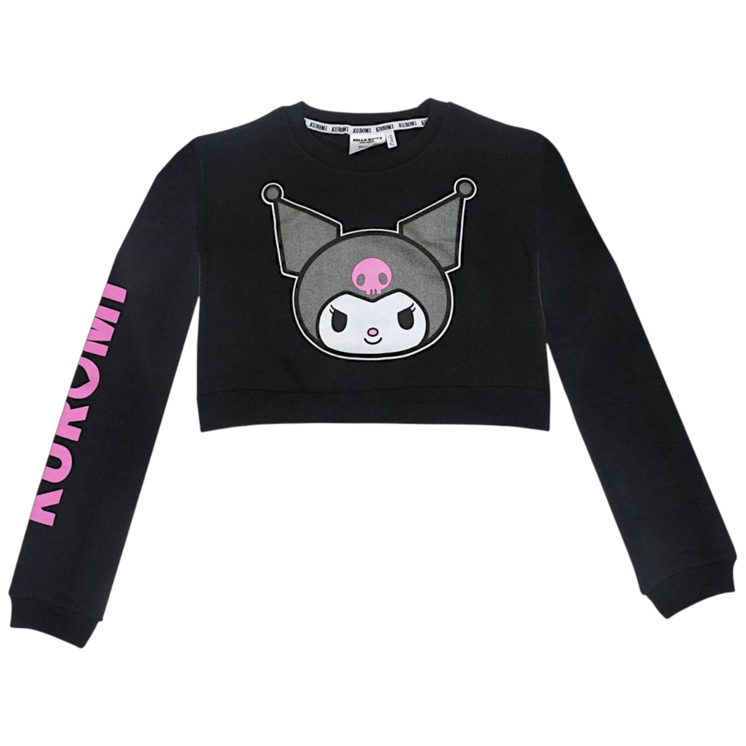 Cerdá Sweatshirt Kuromi Kinder Sweat-Pullover Größe 116 - 158 cm