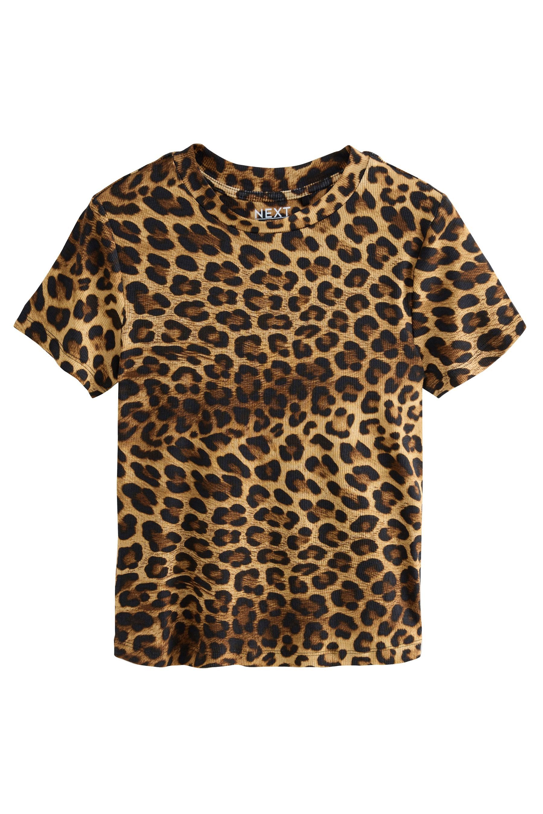 Next T-Shirt Superweiches, geripptes T-Shirt aus günstig online kaufen