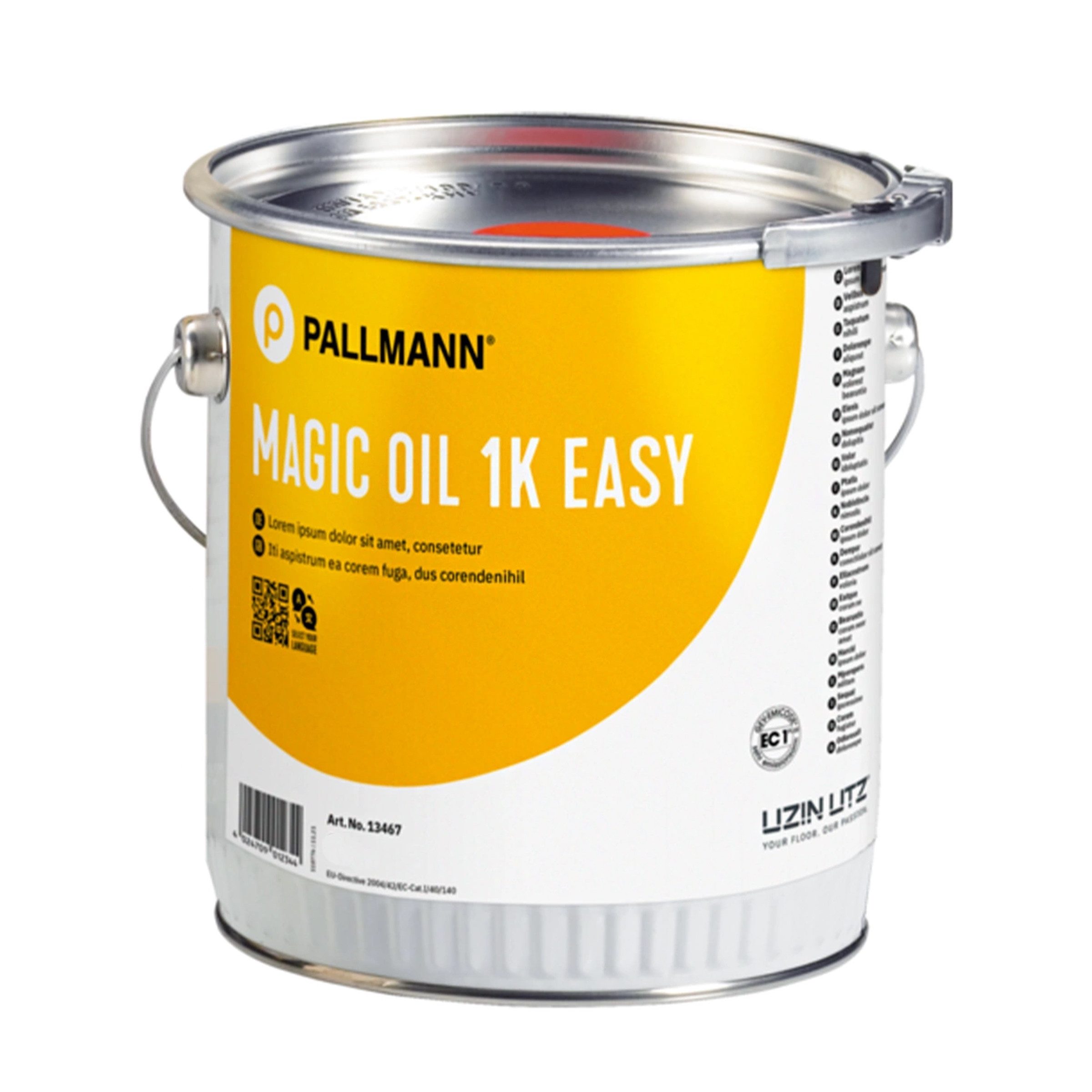 Uzin Holzöl PALL-MAGIC OIL 1K EASY 1L Lösemittelfreies 1K-Parkettöl mit Ölen