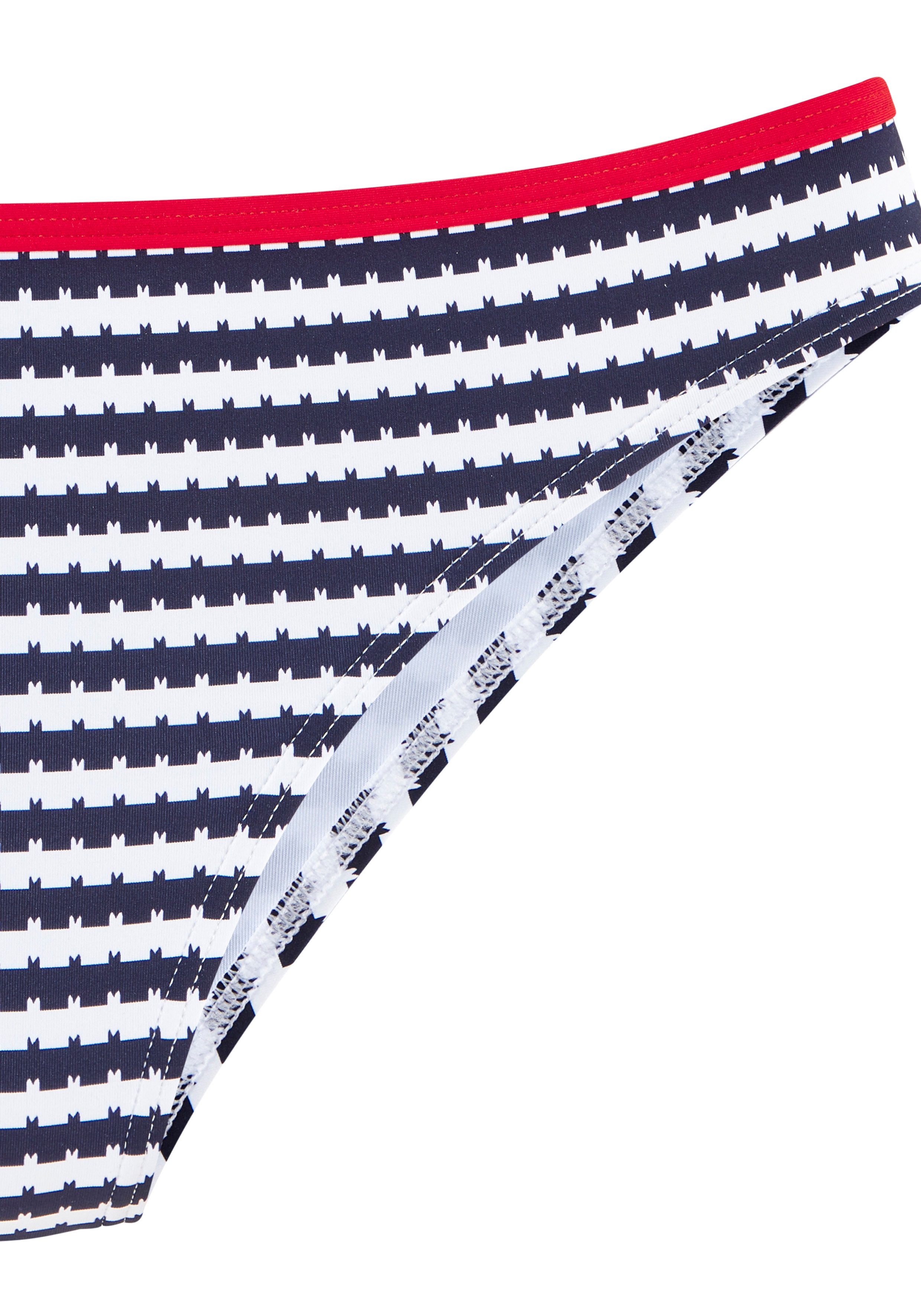 s.Oliver Bikini-Hose Elain im klassischen Streifen-Design