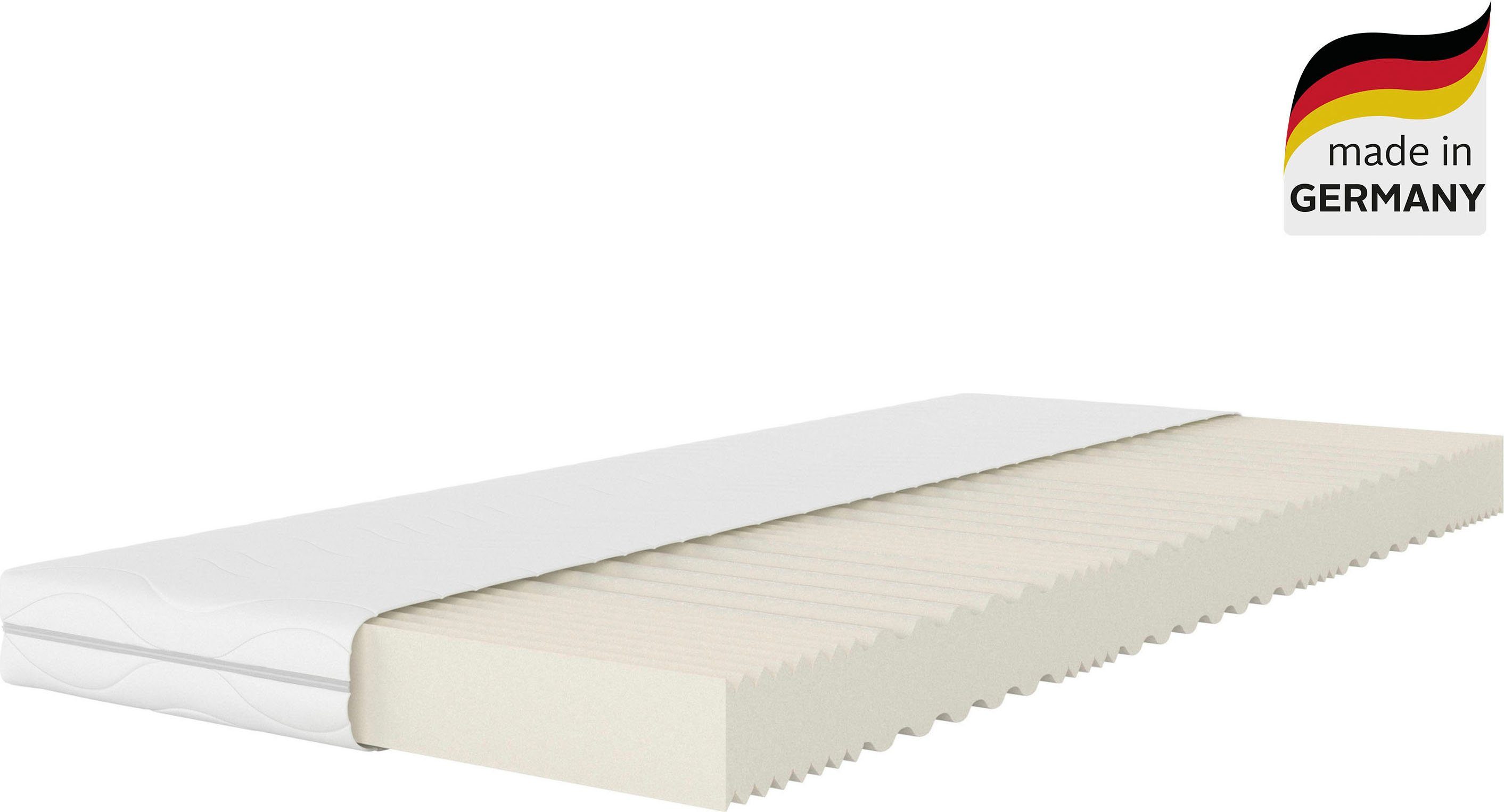 Komfortschaummatratze Fjord, 7-Zonen Matratze 90x200 cm, 140x200 cm & weitere Größen, OTTO home, 13 cm hoch, Matratze, atmungsaktiv, allergiker geeignet (für Hausstauballergiker)