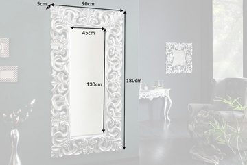 riess-ambiente Wandspiegel VENICE 180x90cm silber (Einzelartikel, 1-St), Wohnzimmer · eckig · mit Rahmen · Barock · Deko