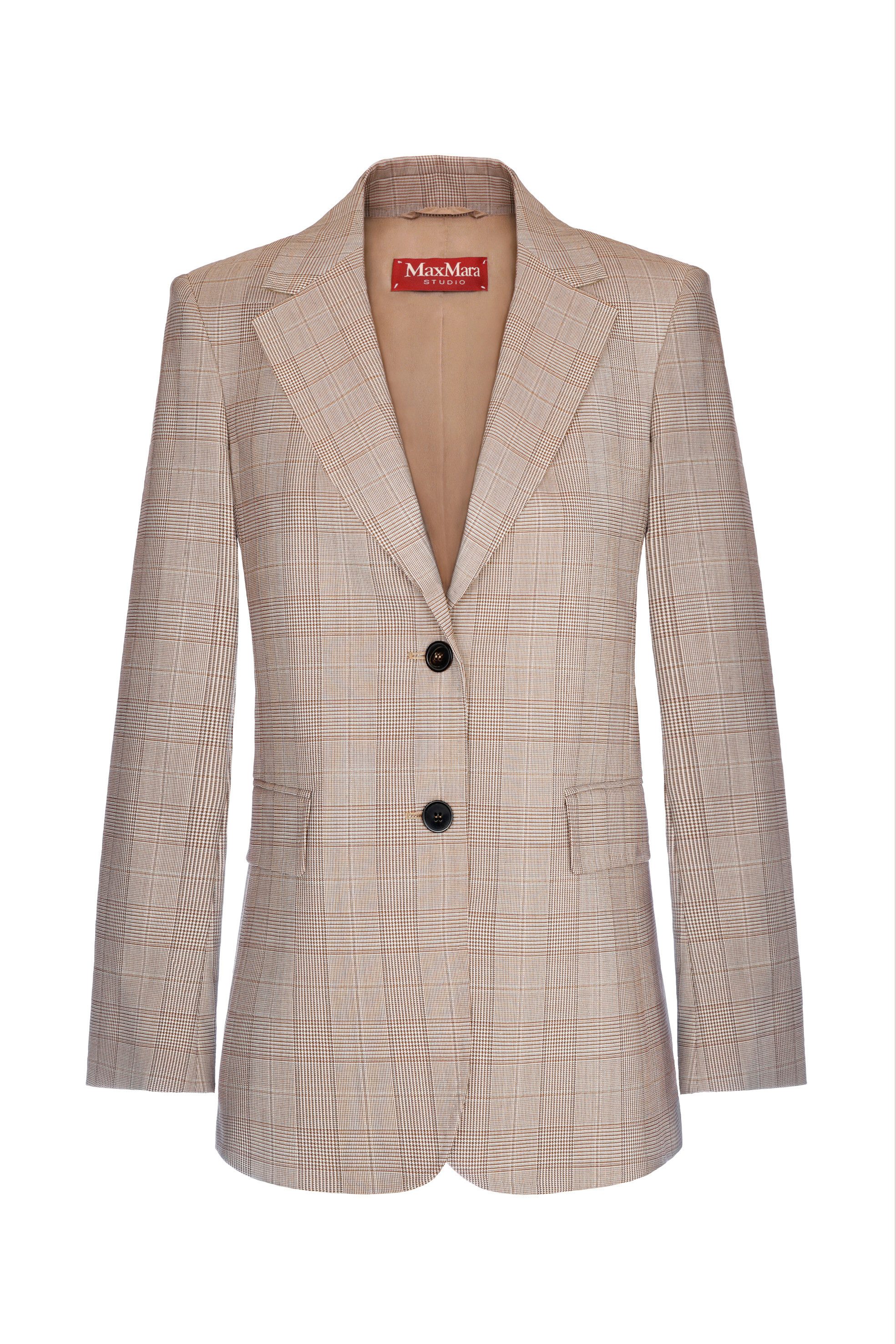 Blusenblazer Blazer DAVID mit Wolle